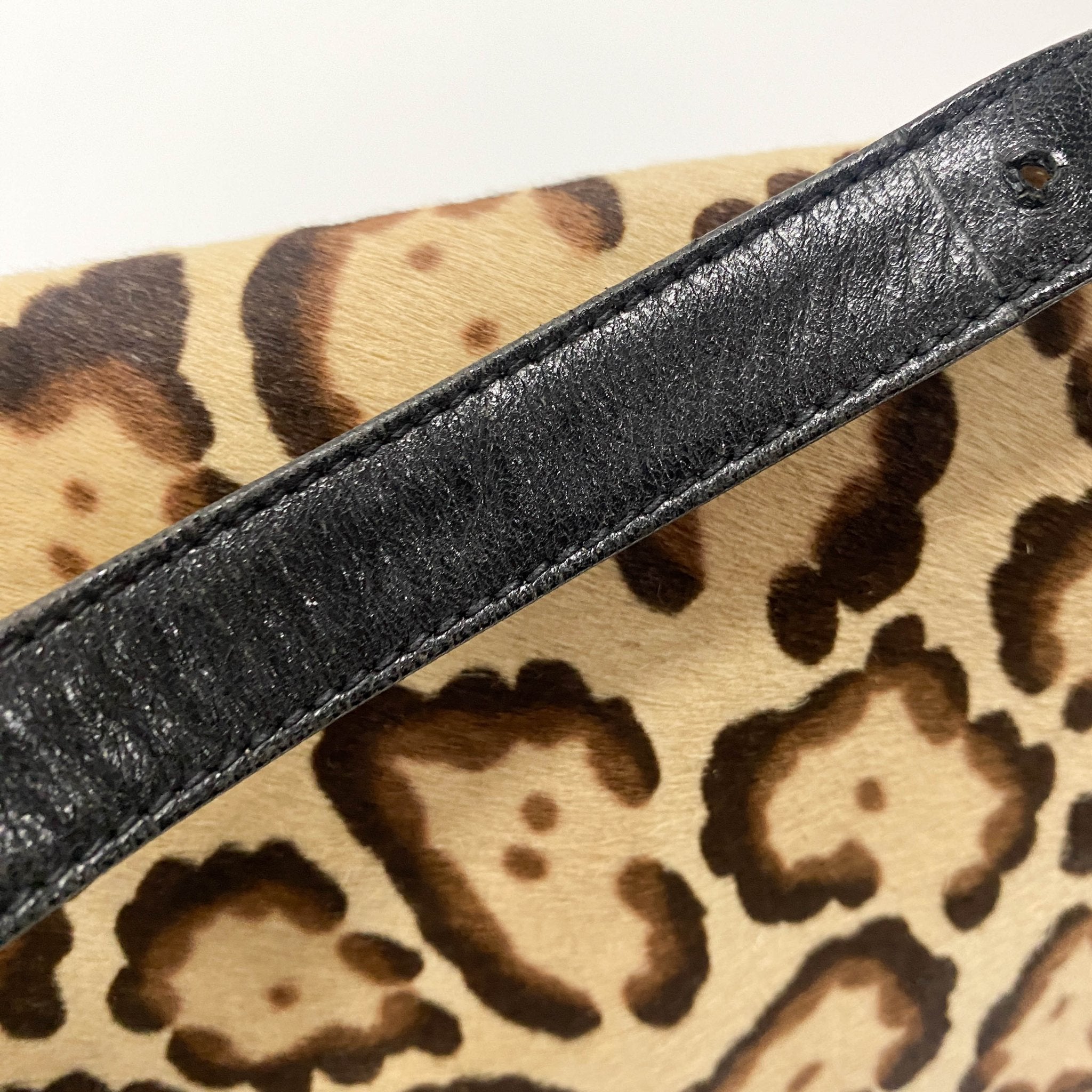 FENDI Mamma Baguette Leopard Print Pony Hair Shoulder Bag, in , Sold by HIVE PRELOVED - Shoulder Bags, ,