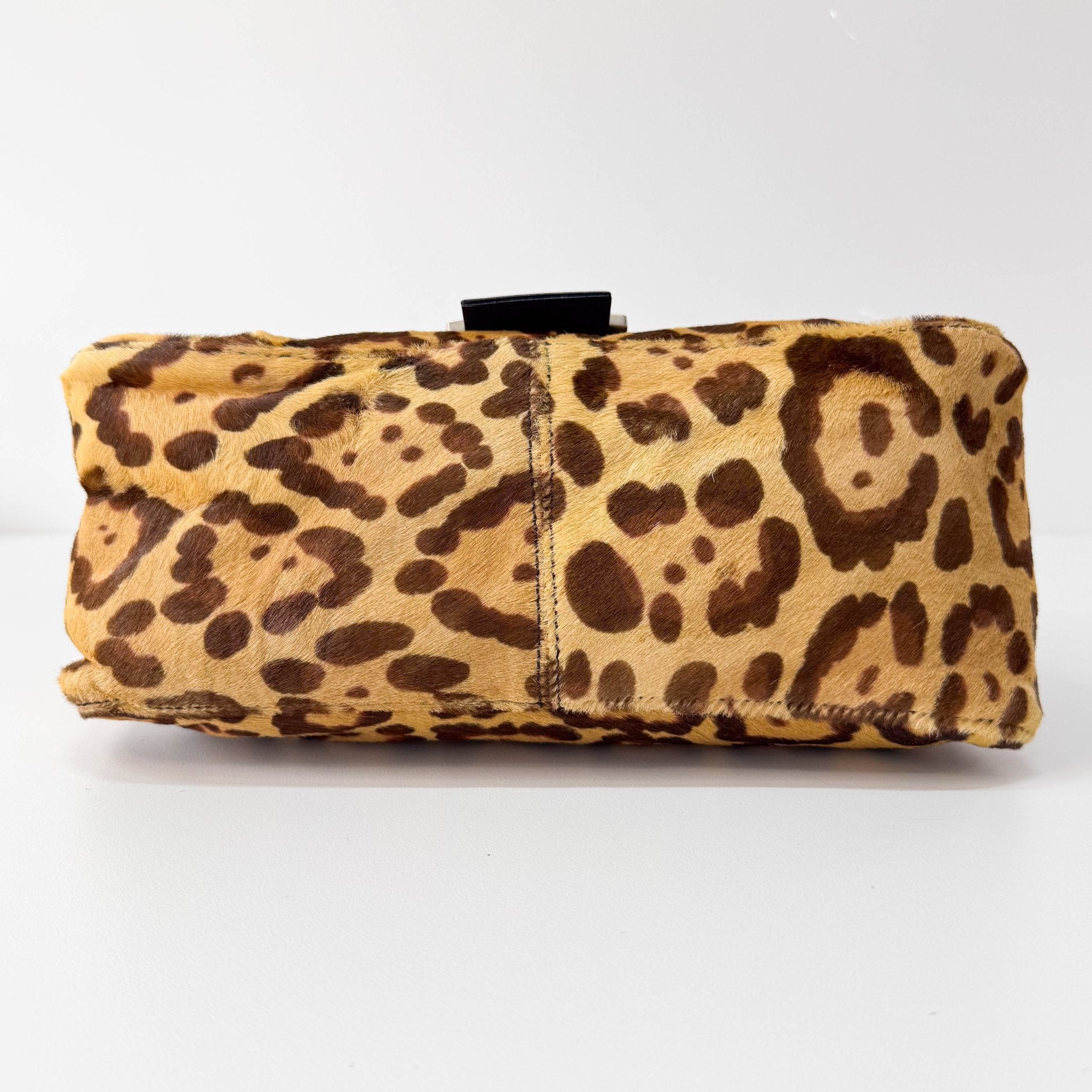 FENDI Mamma Baguette Leopard Print Pony Hair Shoulder Bag, in , Sold by HIVE PRELOVED - Shoulder Bags, ,