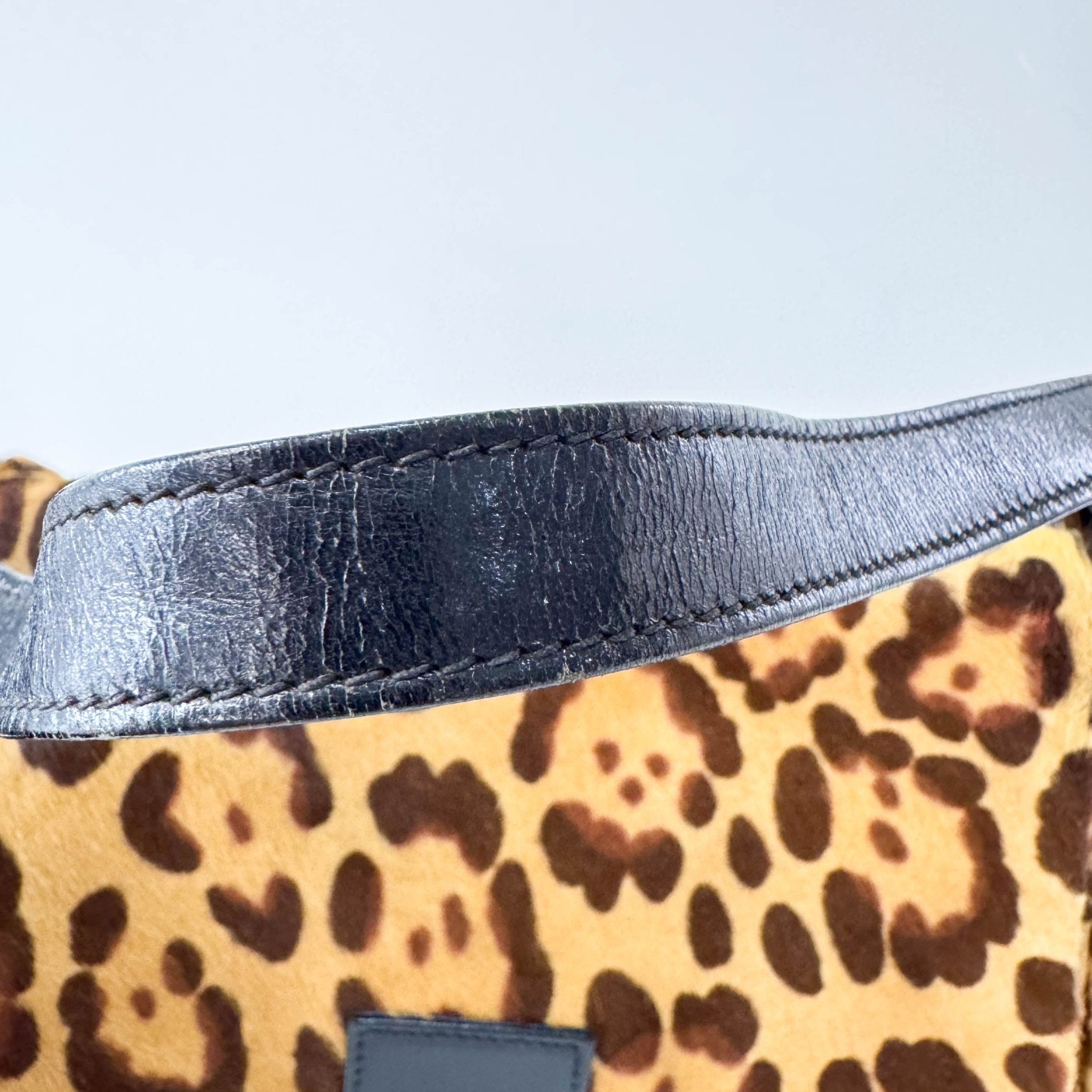 FENDI Mamma Baguette Leopard Print Pony Hair Shoulder Bag, in , Sold by HIVE PRELOVED - Shoulder Bags, ,