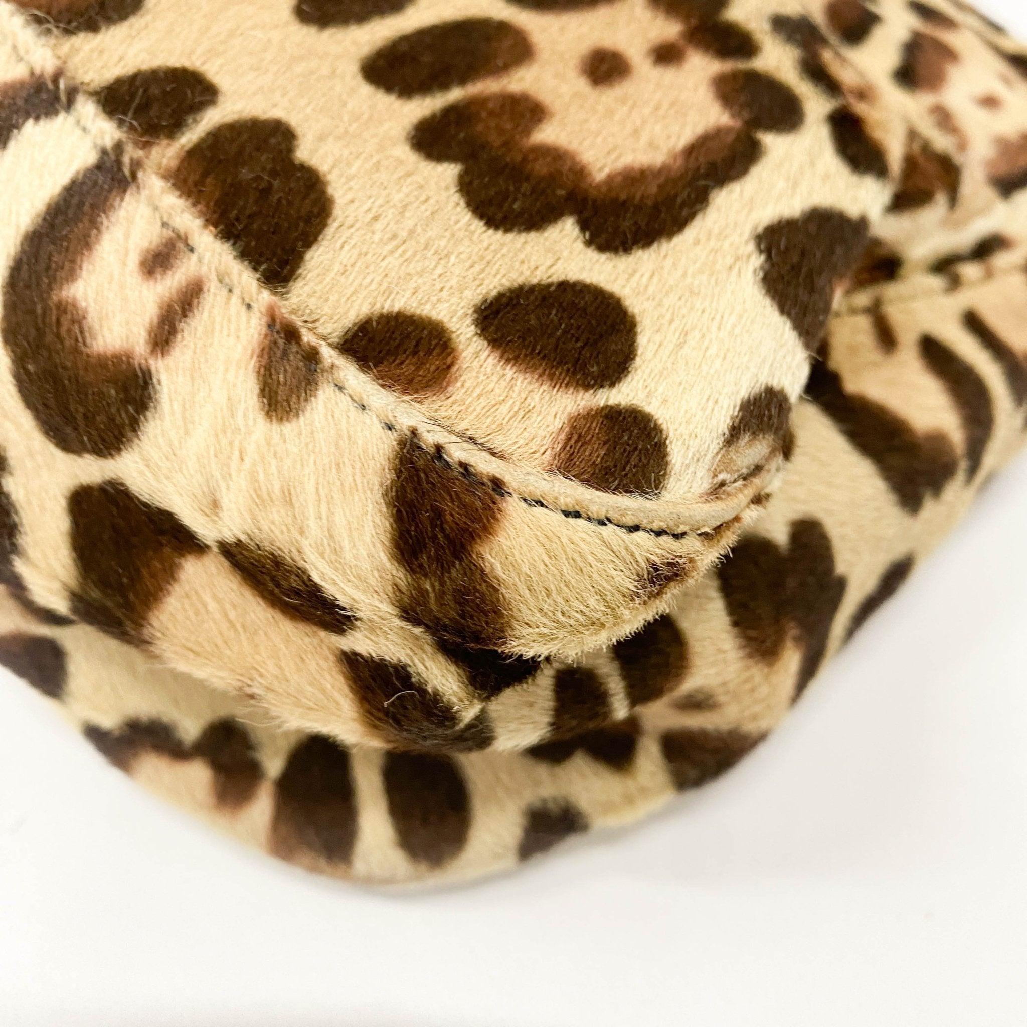 FENDI Mamma Baguette Leopard Print Pony Hair Shoulder Bag, in , Sold by HIVE PRELOVED - Shoulder Bags, ,