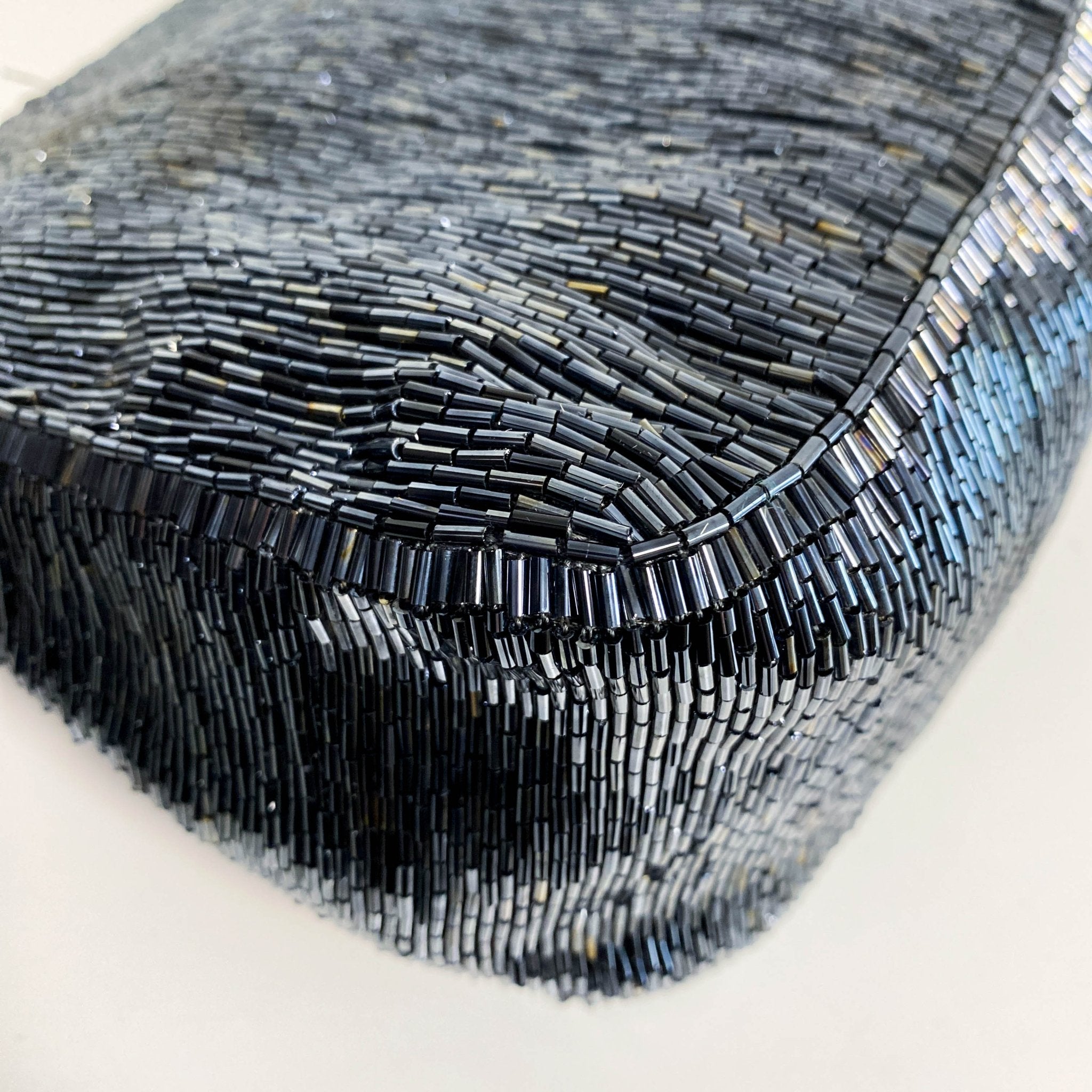 FENDI Mamma Baguette Metalic Blue Beaded Shoulder Bag, in , Sold by HIVE PRELOVED - Shoulder Bags, ,