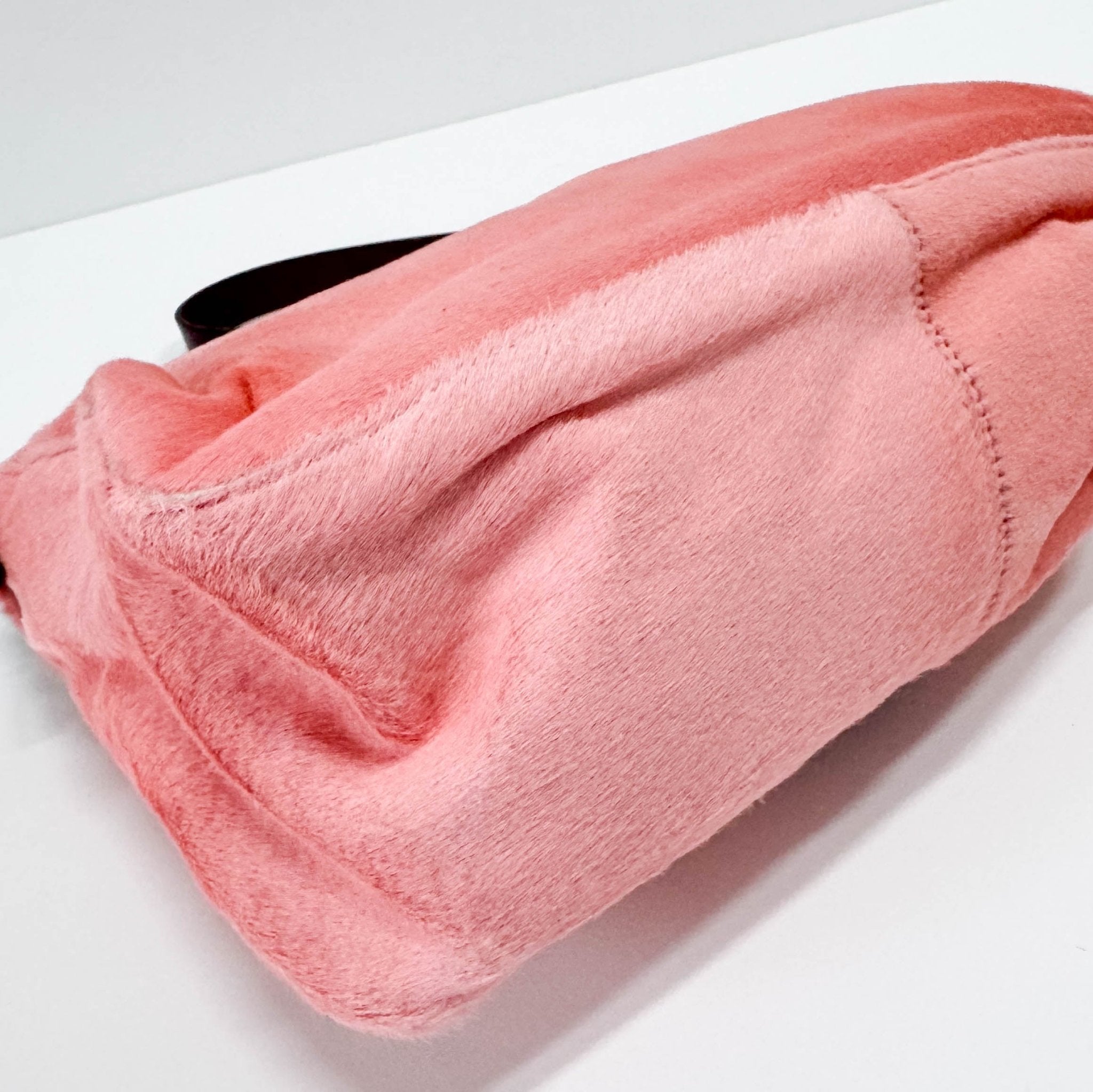 FENDI Mamma Baguette Pink Pony Hair Cow Print Shoulder Bag, in , Sold by HIVE PRELOVED - Shoulder Bags, ,