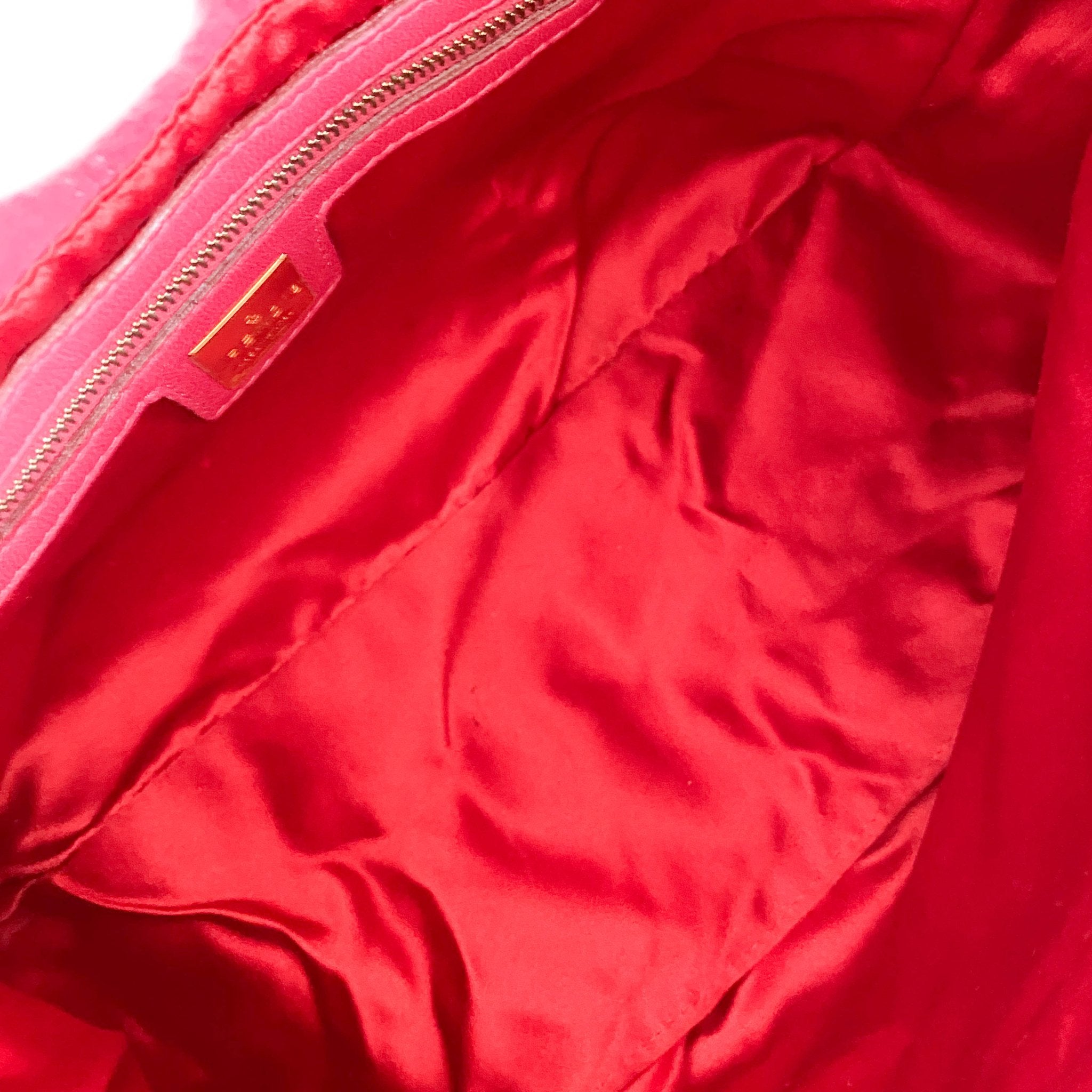 FENDI Mamma Baguette Pink Suede Shoulder Bag, in , Sold by HIVE PRELOVED - Shoulder Bags, ,