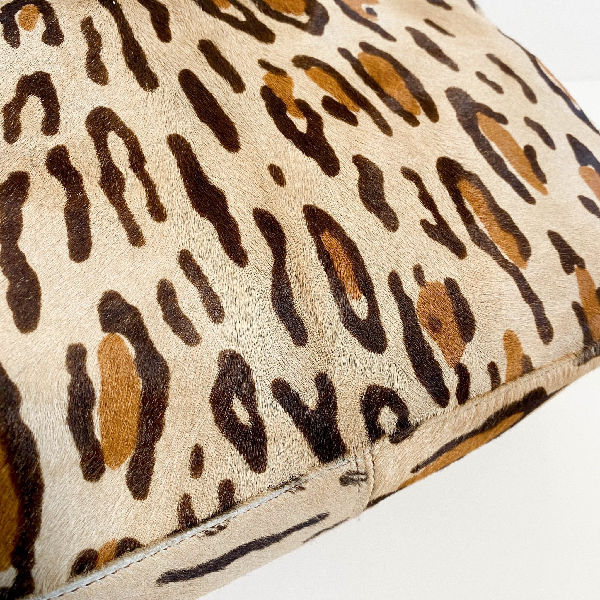 FENDI Mamma Baguette Pony Hair Leopard Print Shoulder Bag, in , Sold by HIVE PRELOVED - Shoulder Bags, ,
