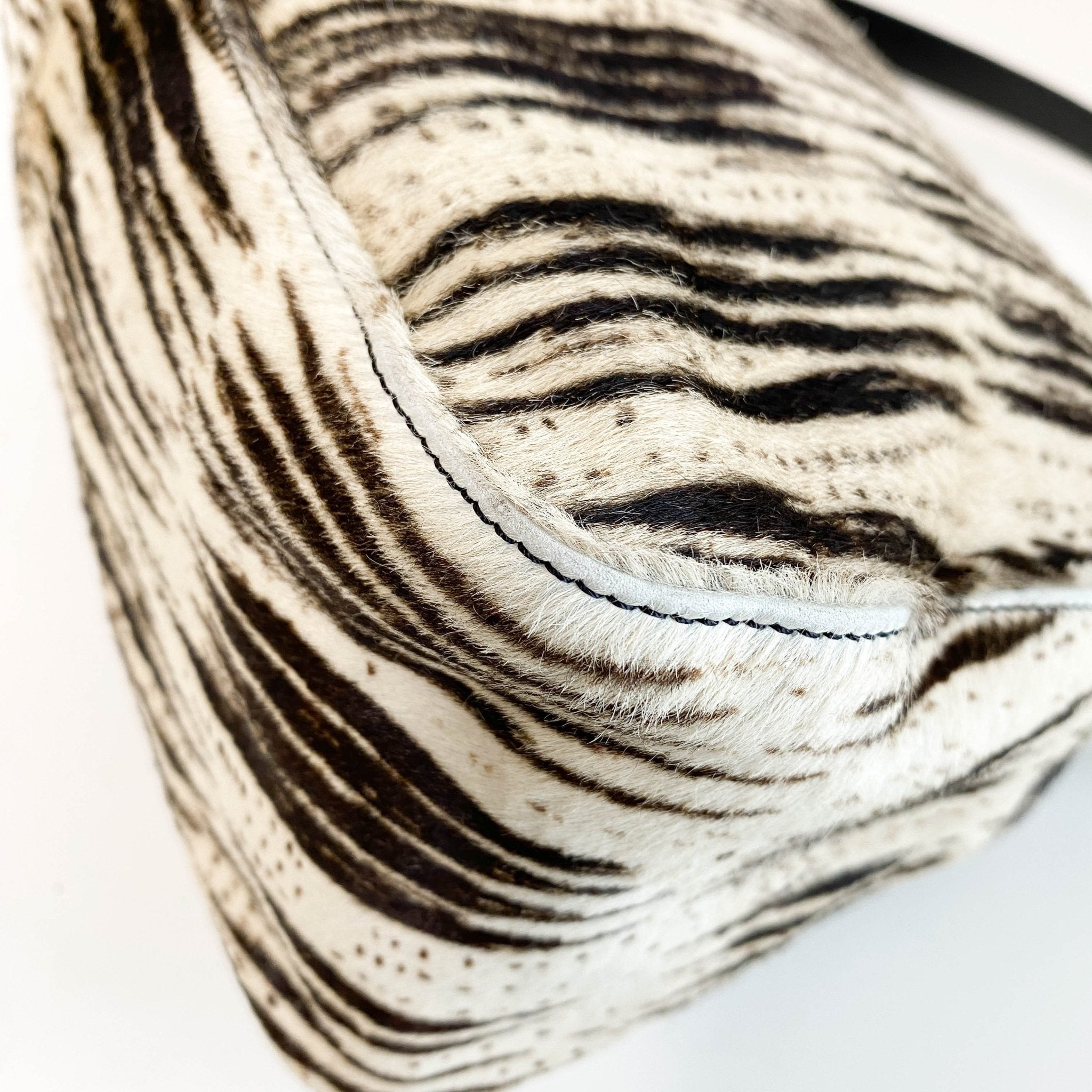 FENDI Mamma Baguette Pony Hair Zebra Print Shoulder Bag, in , Sold by HIVE PRELOVED - Shoulder Bags, ,