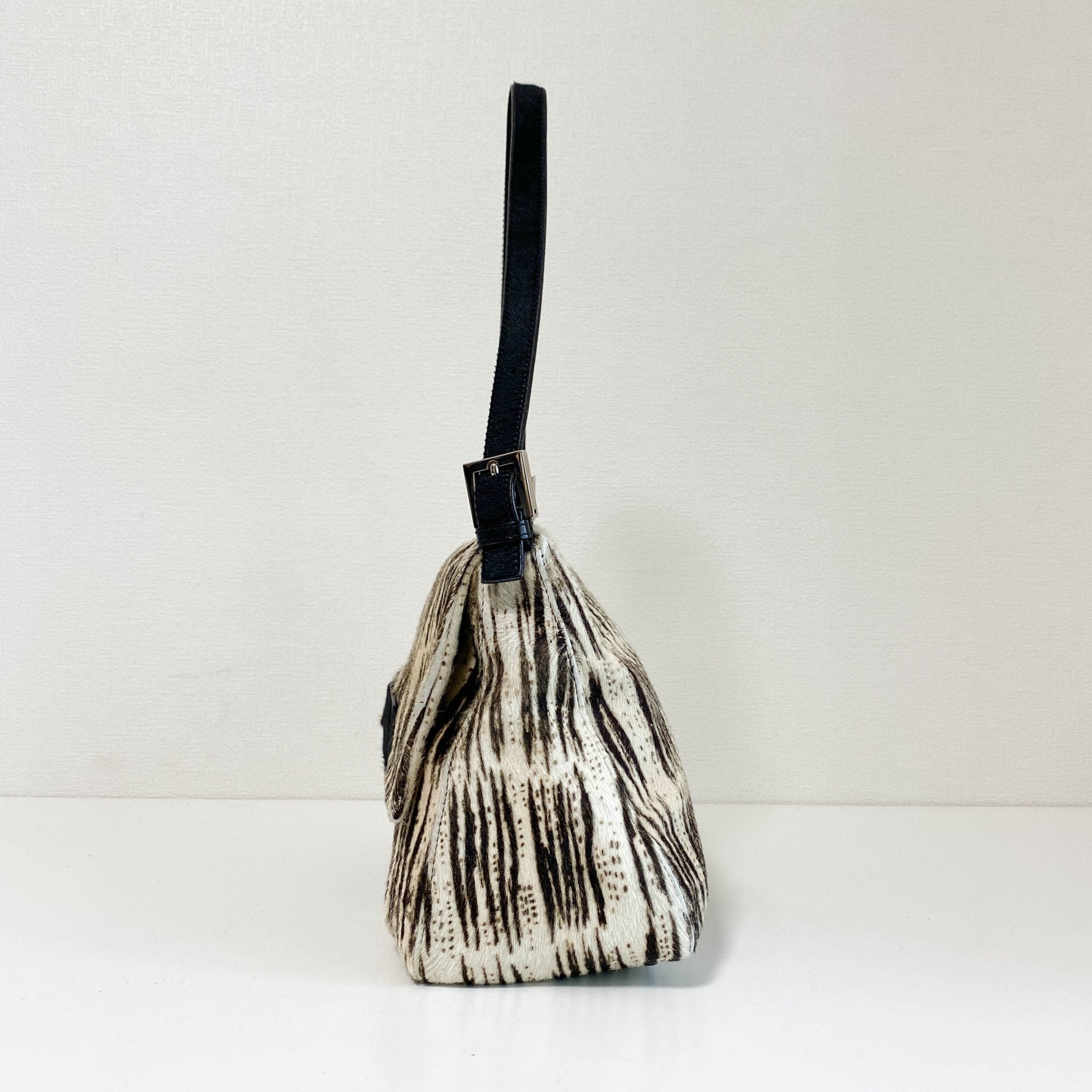 FENDI Mamma Baguette Pony Hair Zebra Print Shoulder Bag, in , Sold by HIVE PRELOVED - Shoulder Bags, ,