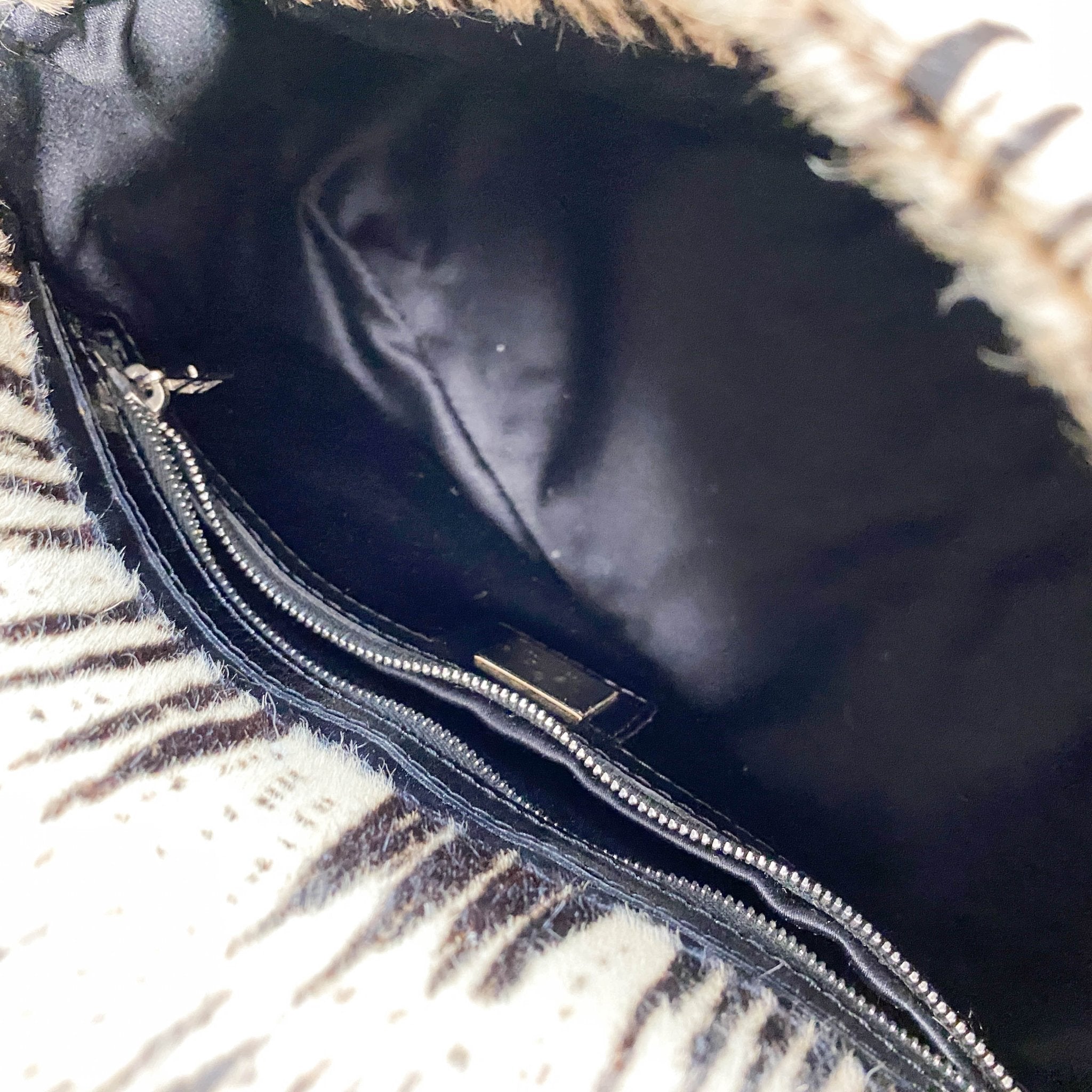 FENDI Mamma Baguette Pony Hair Zebra Print Shoulder Bag, in , Sold by HIVE PRELOVED - Shoulder Bags, ,