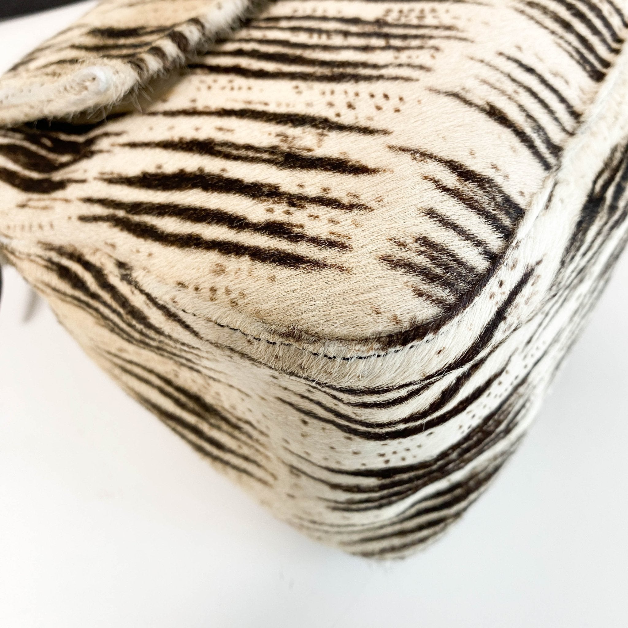 FENDI Mamma Baguette Pony Hair Zebra Print Shoulder Bag, in , Sold by HIVE PRELOVED - Shoulder Bags, ,