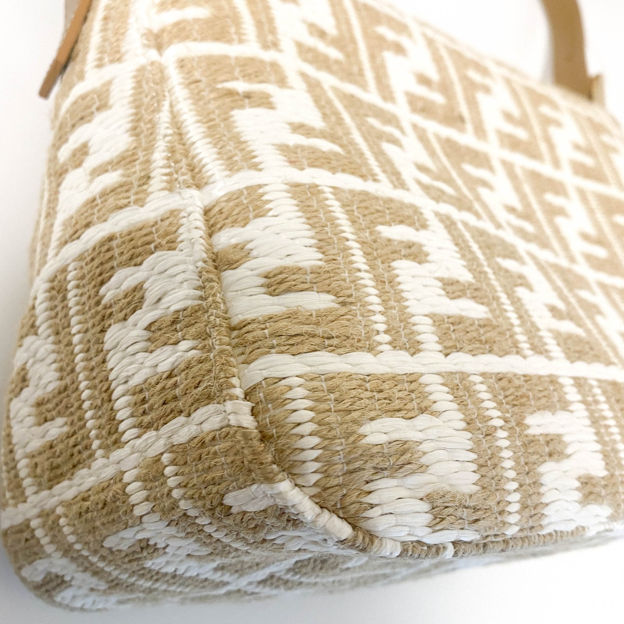 FENDI Mamma Baguette Raffia Zucca Shoulder Bag, in , Sold by HIVE PRELOVED - Shoulder Bags, ,