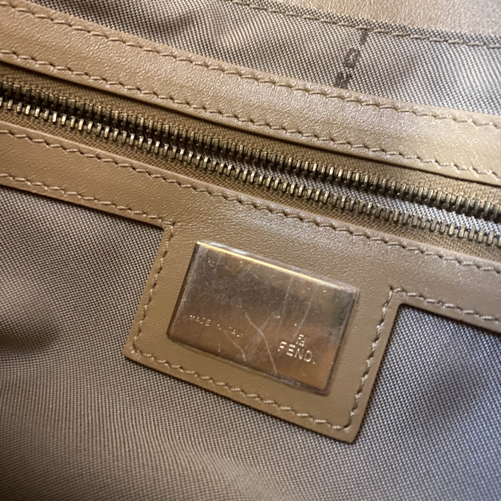 FENDI Mamma Baguette Raffia Zucca Shoulder Bag, in , Sold by HIVE PRELOVED - Shoulder Bags, ,