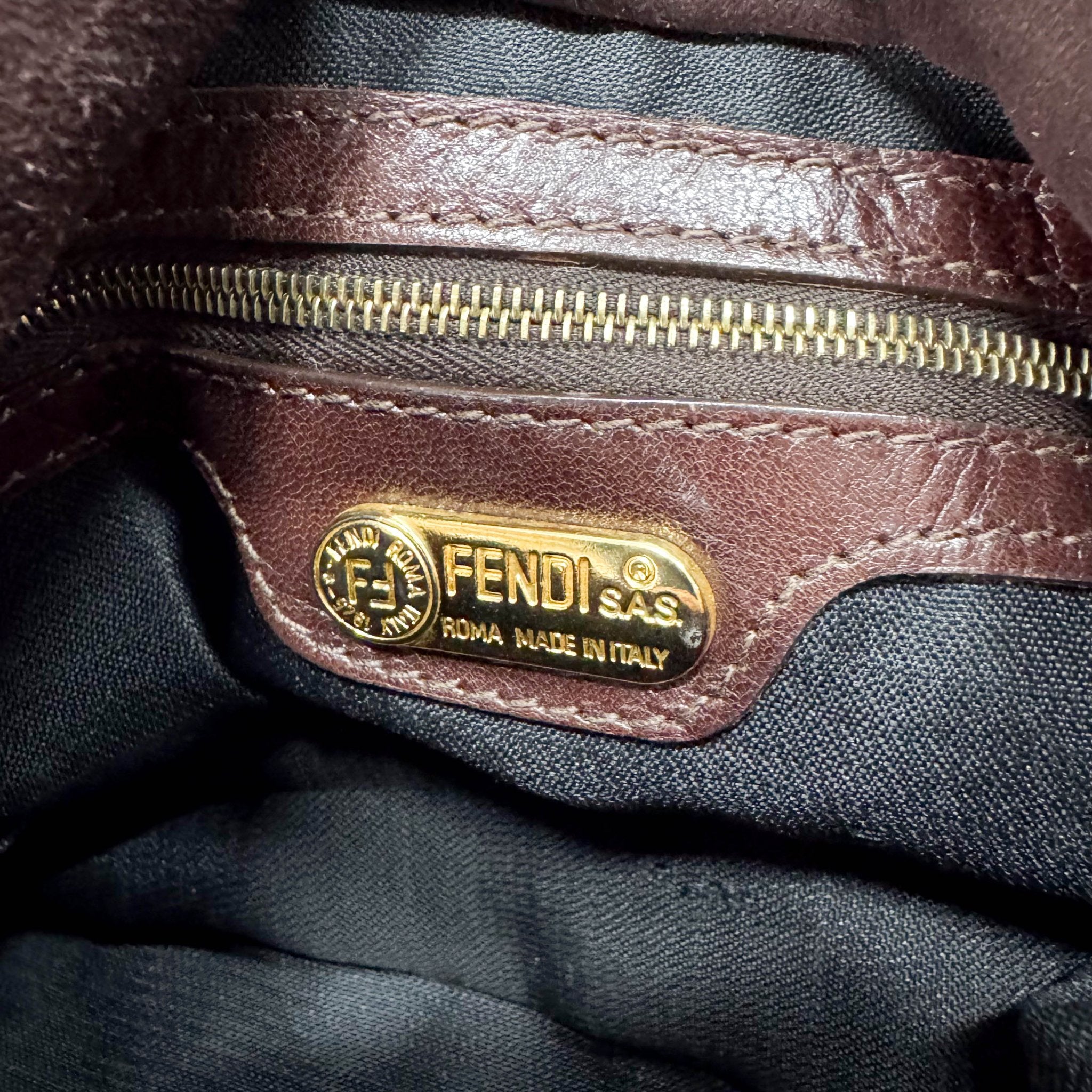 FENDI Mamma Baguette Suede Brown Shoulder Bag, in , Sold by HIVE PRELOVED - Shoulder Bags, ,