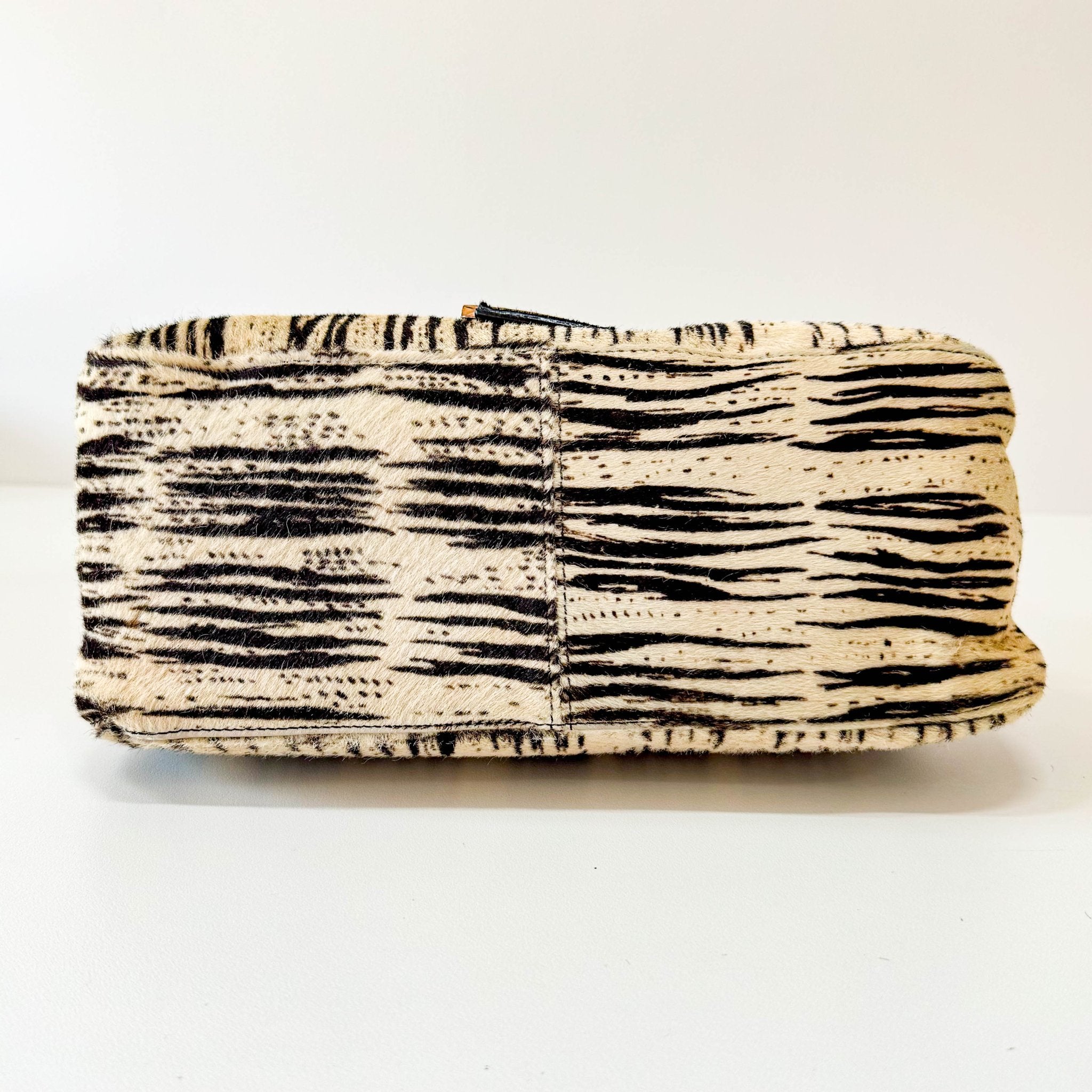 FENDI Mamma Baguette Zebra Print Pony Hair Shoulder Bag, in , Sold by HIVE PRELOVED - Shoulder Bags, ,