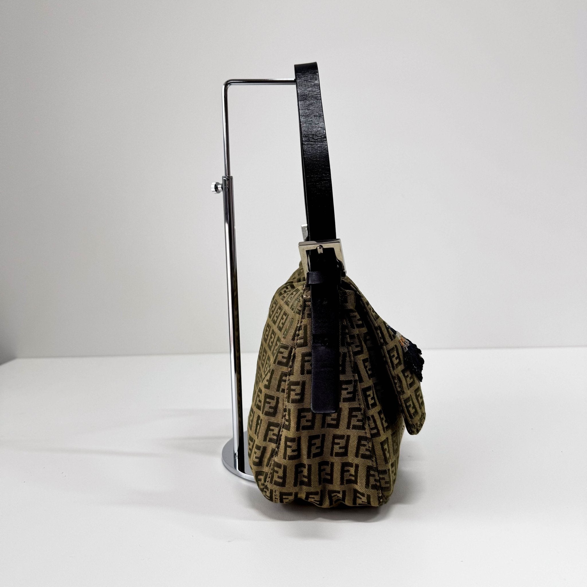 FENDI Mamma Baguette Zucca Green Shoulder Bag, in , Sold by HIVE PRELOVED - Shoulder Bags, ,