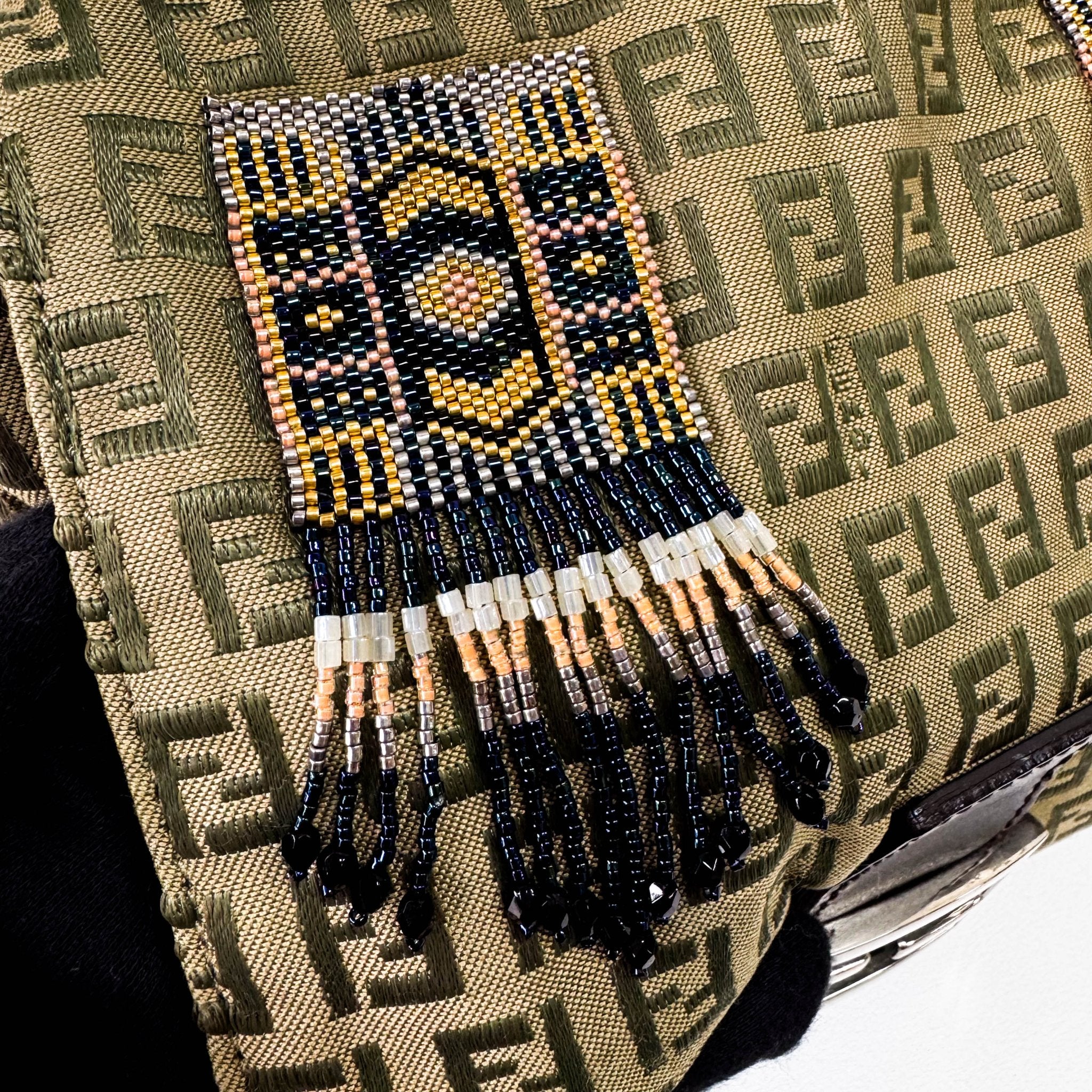 FENDI Mamma Baguette Zucca Green Shoulder Bag, in , Sold by HIVE PRELOVED - Shoulder Bags, ,