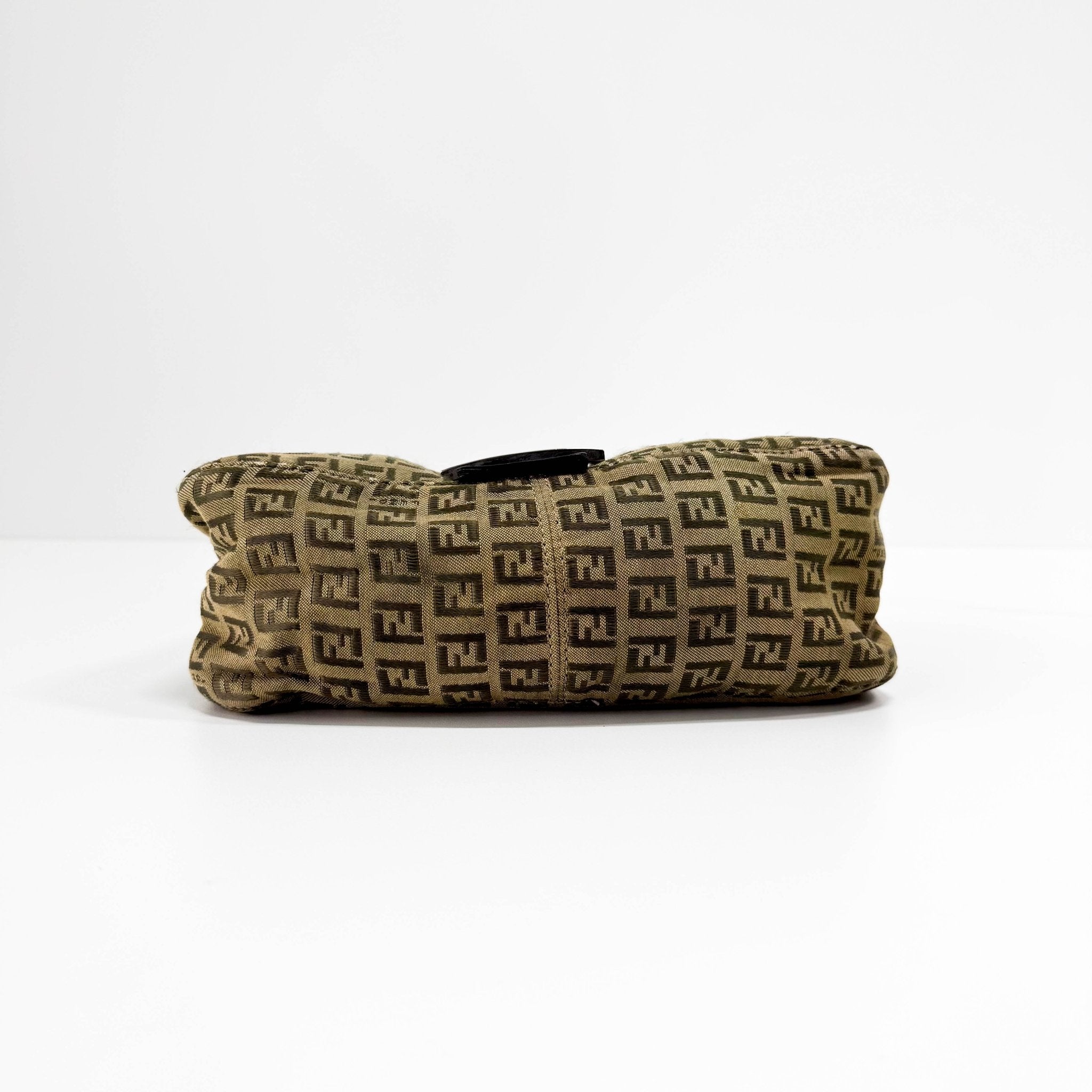 FENDI Mamma Baguette Zucca Green Shoulder Bag, in , Sold by HIVE PRELOVED - Shoulder Bags, ,