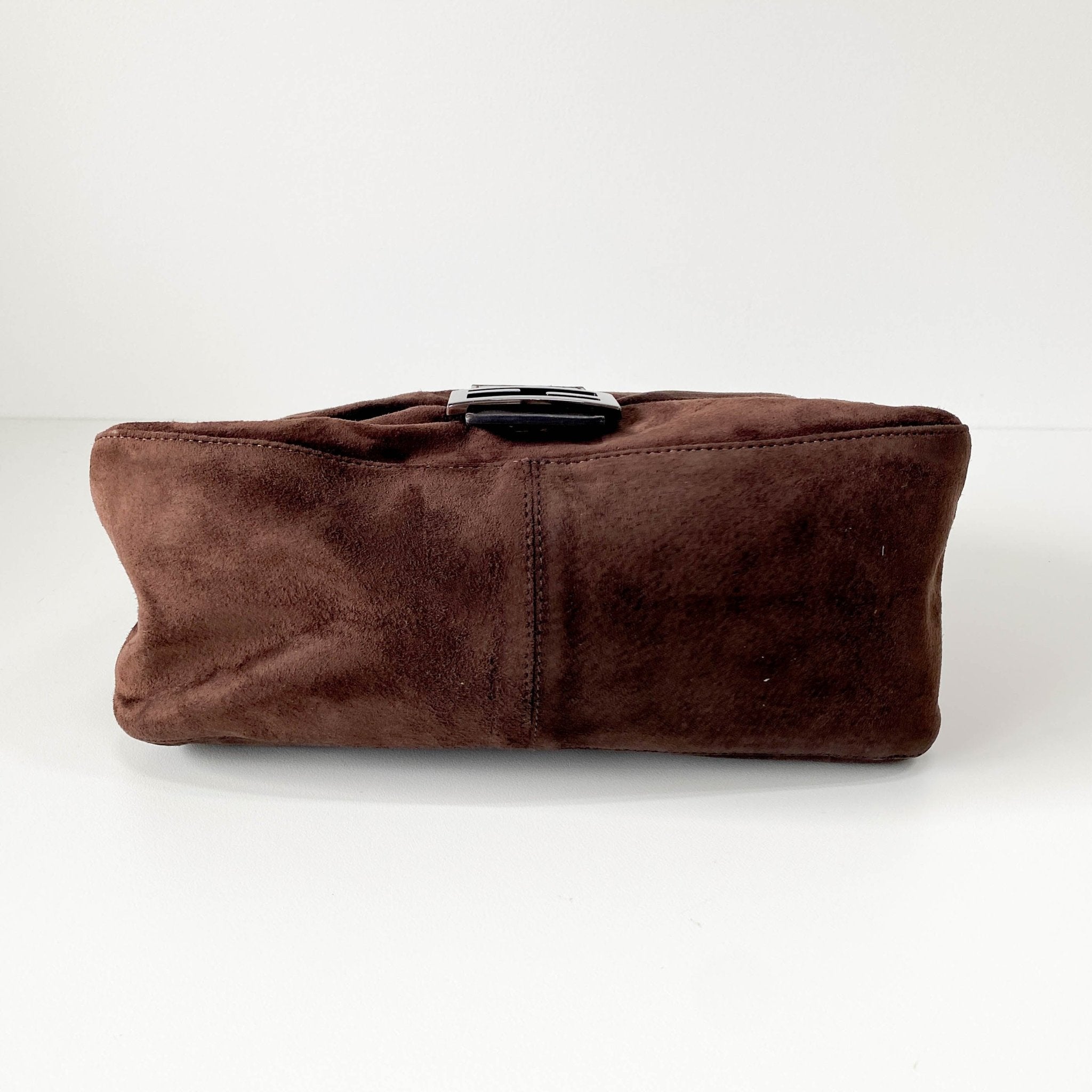 FENDI Mamma Baugette Suede Brown Shoulder Bag, in , Sold by HIVE PRELOVED - Shoulder Bags, ,