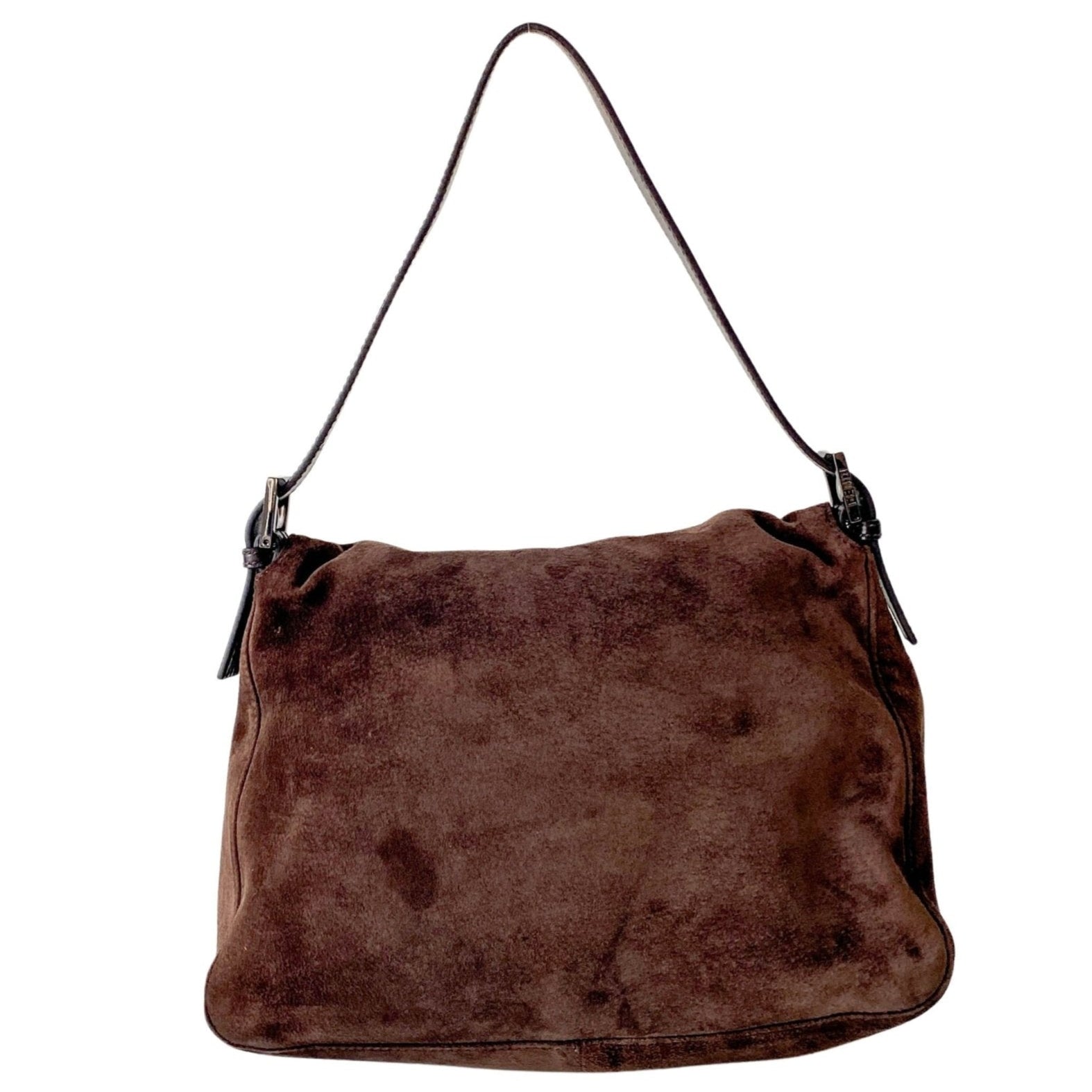 FENDI Mamma Baugette Suede Brown Shoulder Bag, in , Sold by HIVE PRELOVED - Shoulder Bags, ,