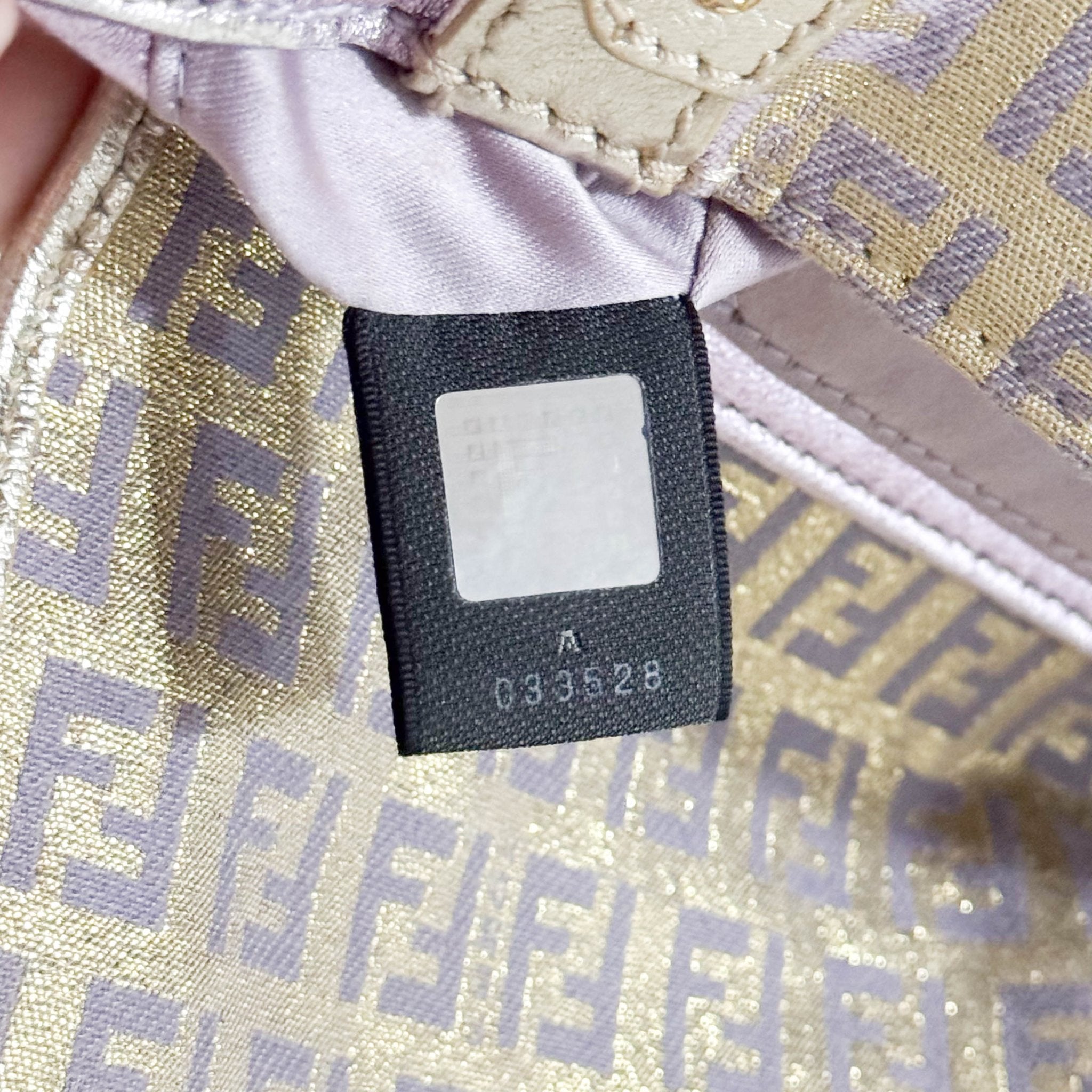 FENDI Metallic Gold Zucchino Canvas and Leather Shoulder Bag, in , Sold by HIVE PRELOVED - Shoulder Bags, ,