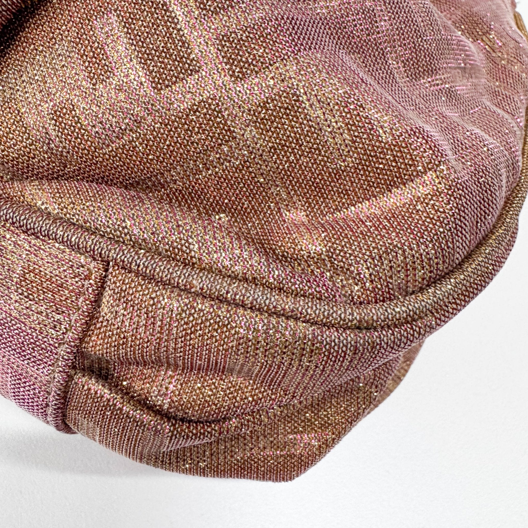 FENDI Metallic Lurex Zucca Mia Hobo Shoulder Bag, in , Sold by HIVE PRELOVED - Shoulder Bags, ,