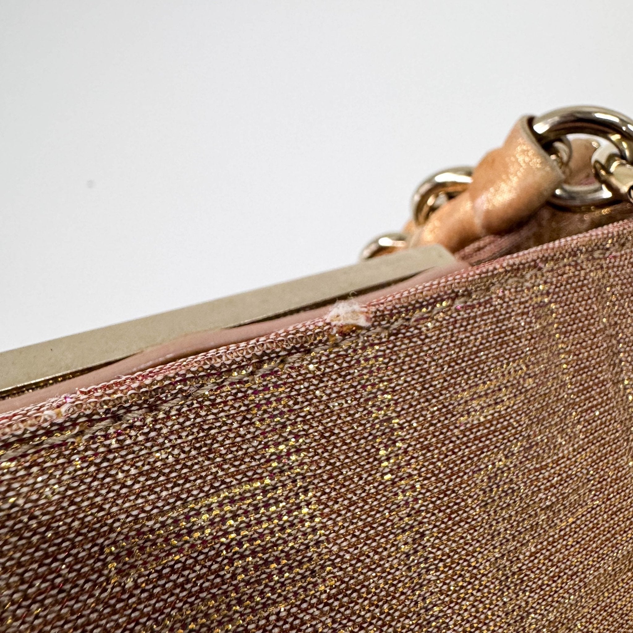 FENDI Metallic Lurex Zucca Mia Hobo Shoulder Bag, in , Sold by HIVE PRELOVED - Shoulder Bags, ,