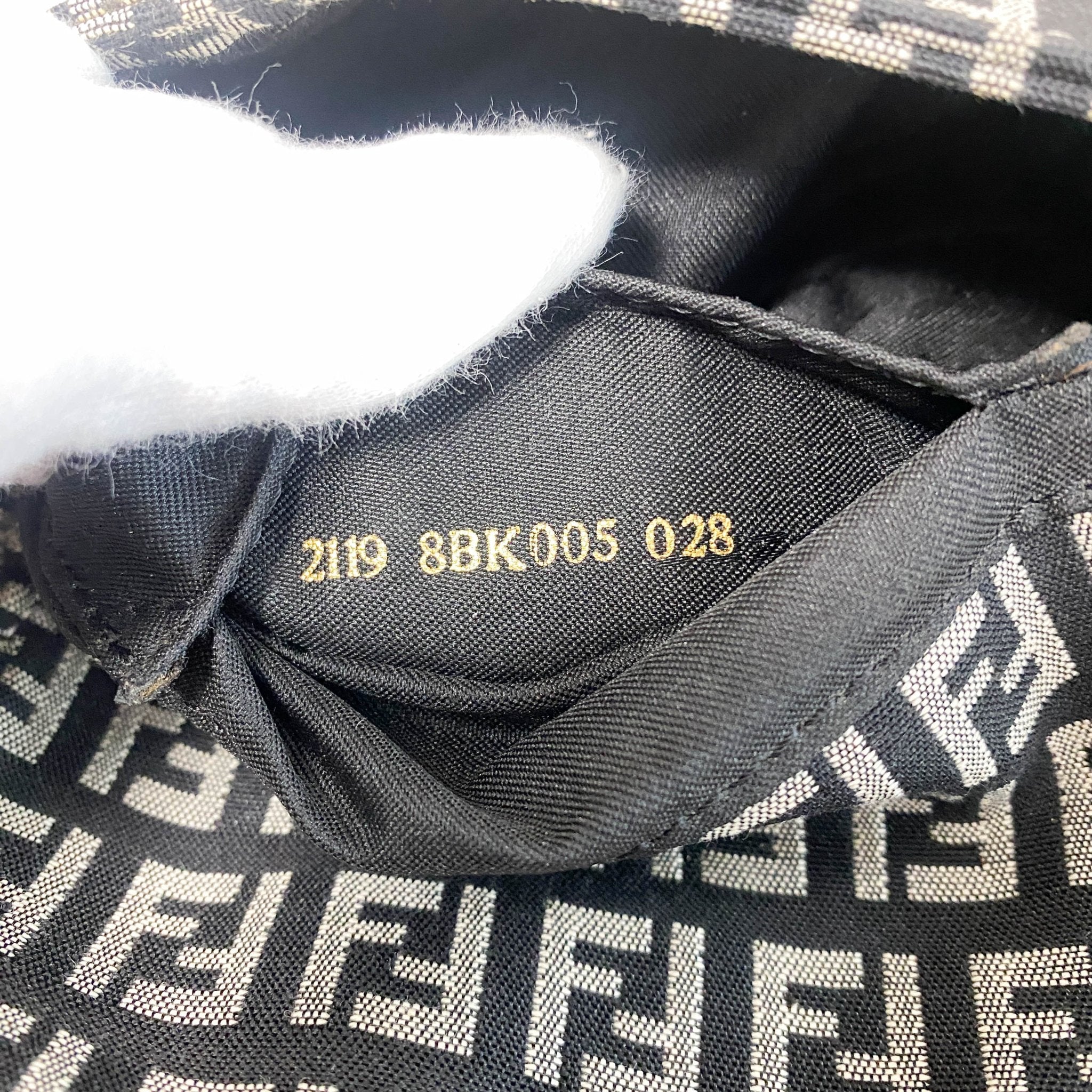 FENDI Mini Baguette Black Canvas and Pink Leather Shoulder Bag, in , Sold by HIVE PRELOVED - Shoulder Bags, ,