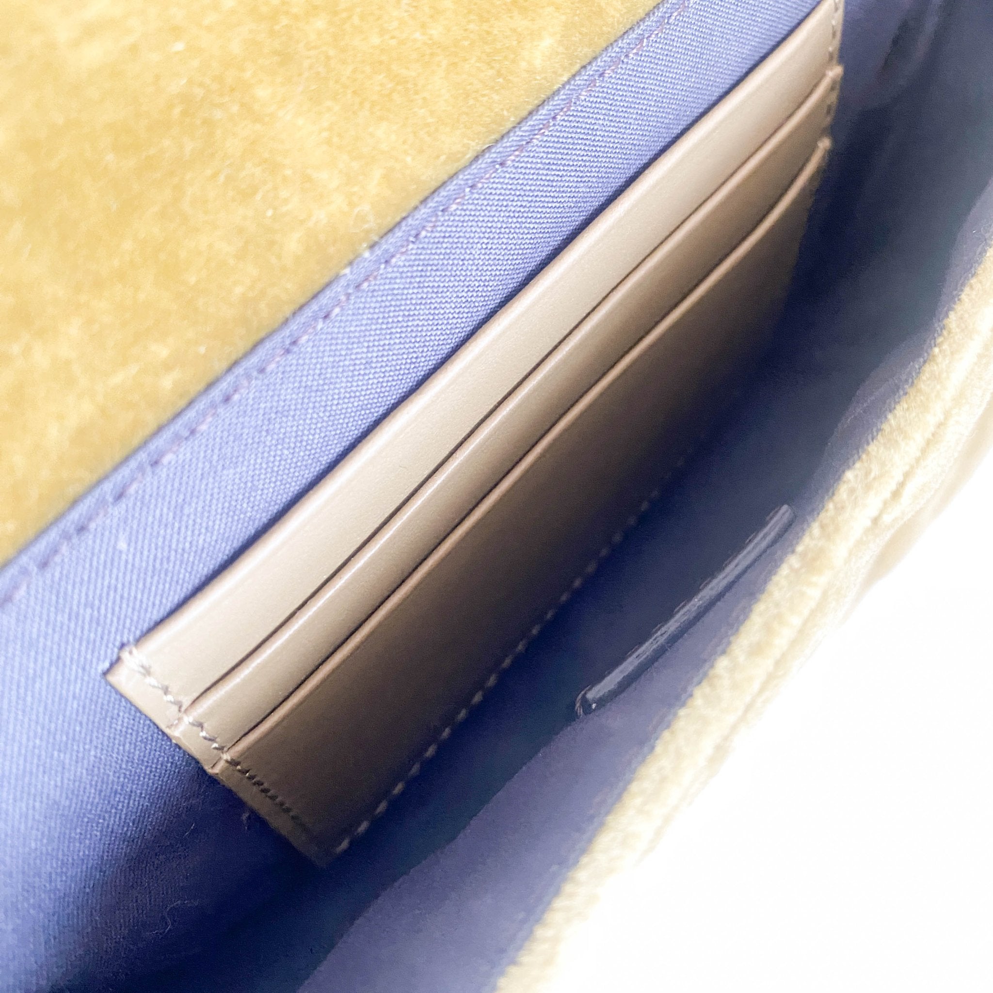 FENDI Mini Baguette Khaki Velvet Chain Shoulder Bag, in , Sold by HIVE PRELOVED - Crossbody bags, Handle Bags,