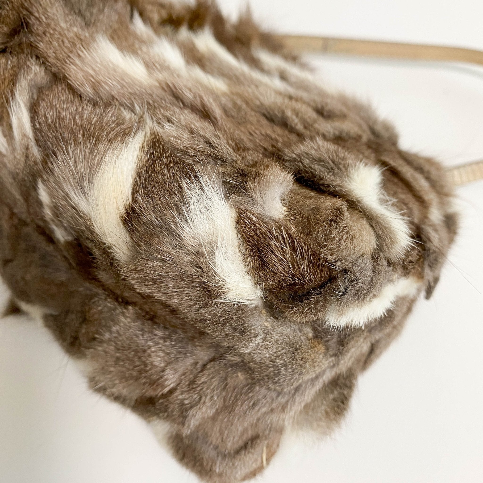 FENDI Mini Mamma Baguette Brown Fur Shoulder Bag, in , Sold by HIVE PRELOVED - Shoulder Bags, ,