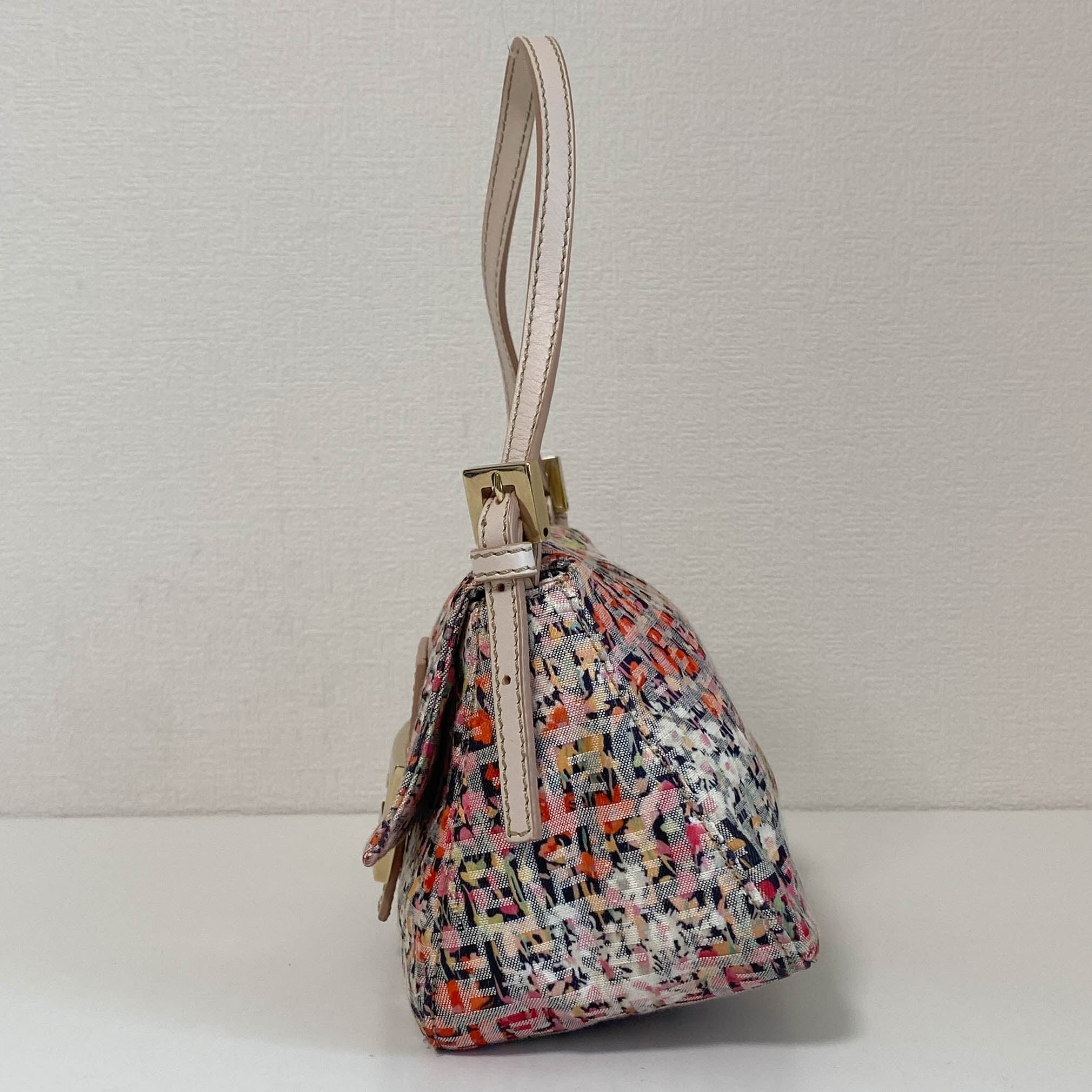 FENDI Mini Mamma Baguette Floral Canvas Shoulder Bag, in , Sold by HIVE PRELOVED - Shoulder Bags, ,
