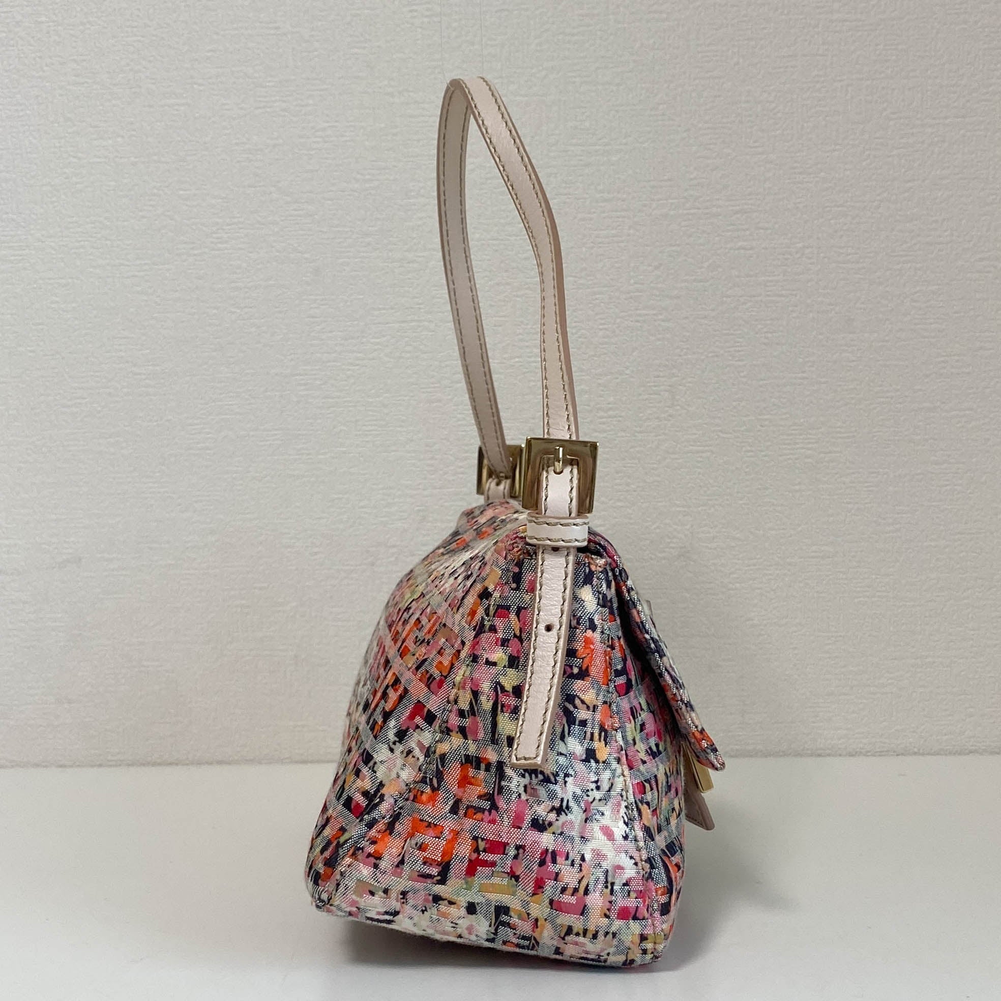 FENDI Mini Mamma Baguette Floral Canvas Shoulder Bag, in , Sold by HIVE PRELOVED - Shoulder Bags, ,