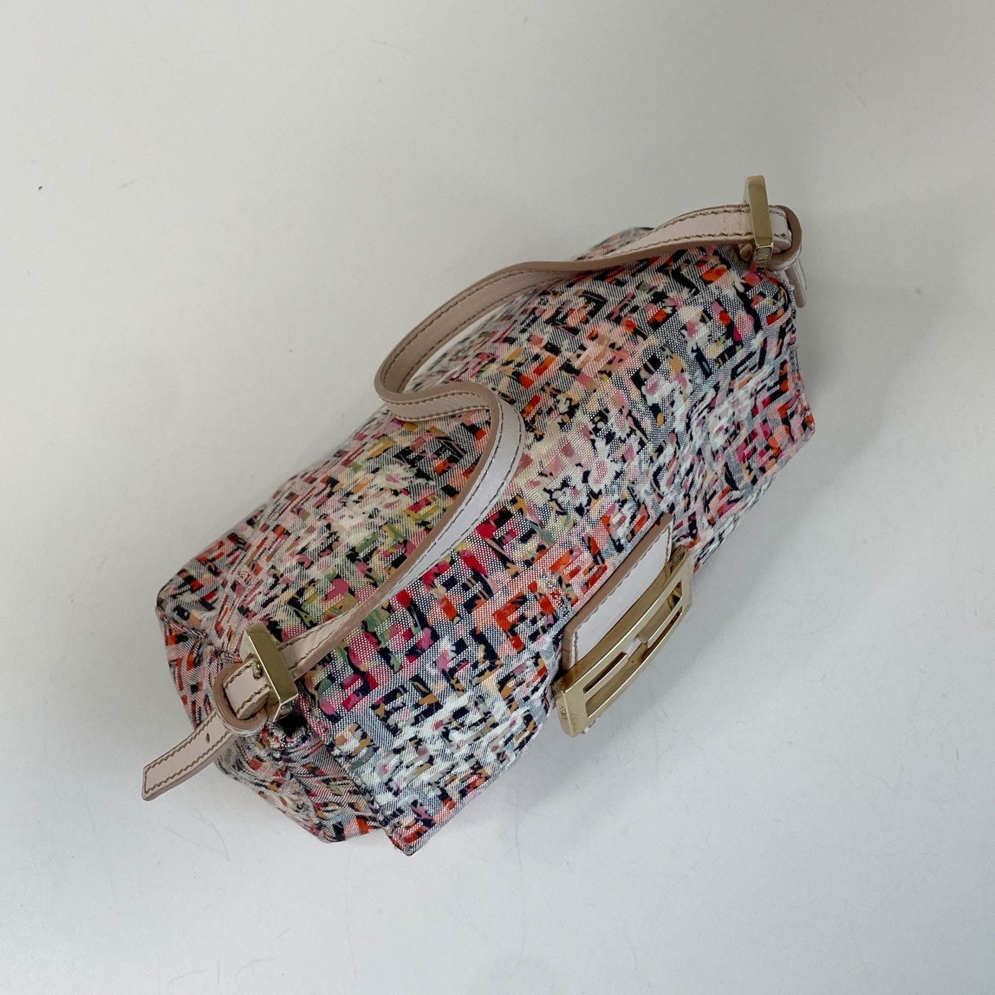 FENDI Mini Mamma Baguette Floral Canvas Shoulder Bag, in , Sold by HIVE PRELOVED - Shoulder Bags, ,