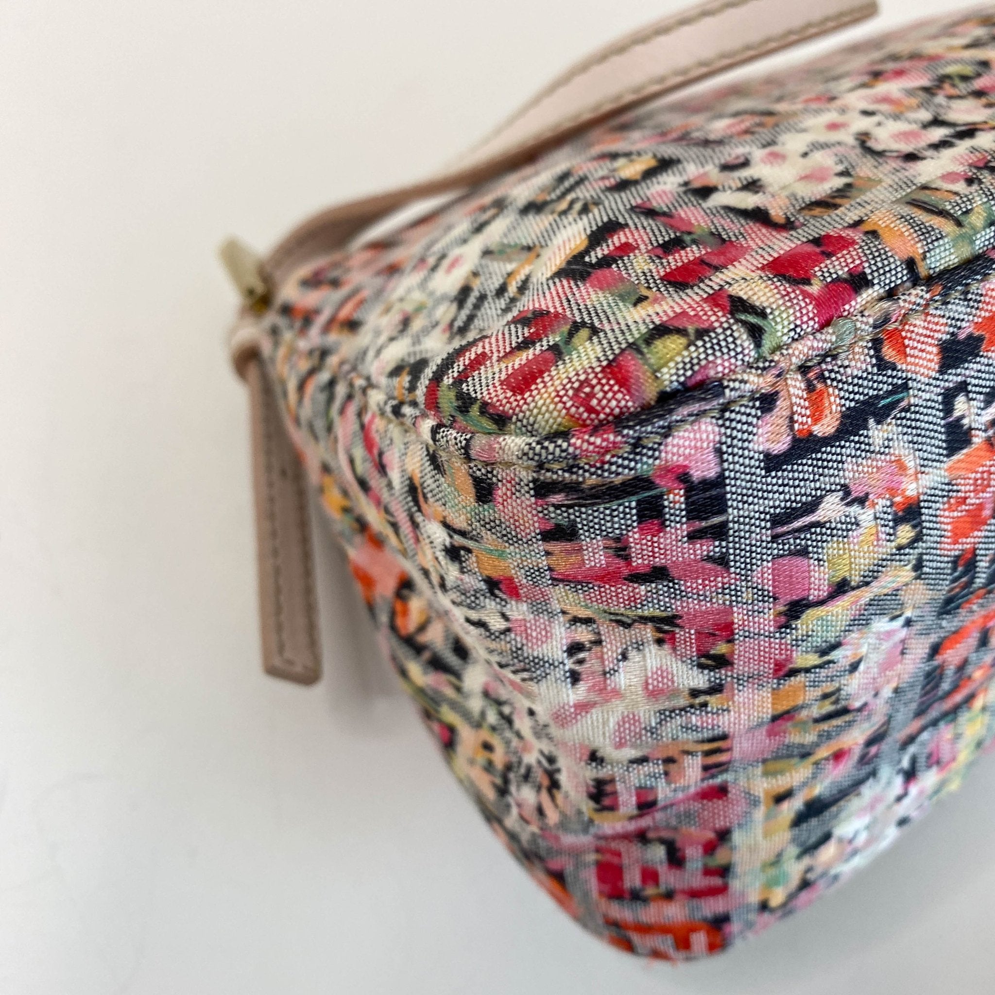 FENDI Mini Mamma Baguette Floral Canvas Shoulder Bag, in , Sold by HIVE PRELOVED - Shoulder Bags, ,