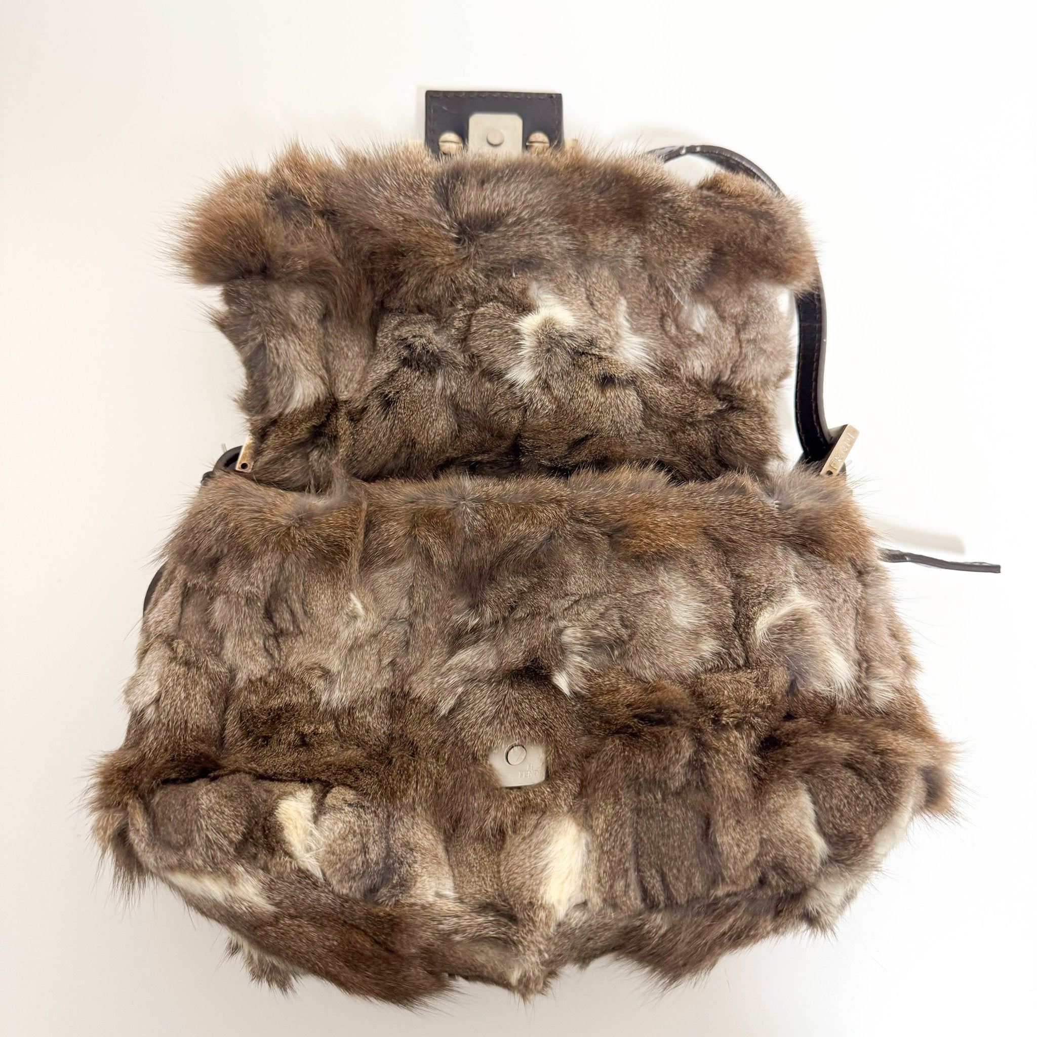 FENDI Mini Mamma Baguette Fur Shoulder Bag, in , Sold by HIVE PRELOVED - Shoulder Bags, ,