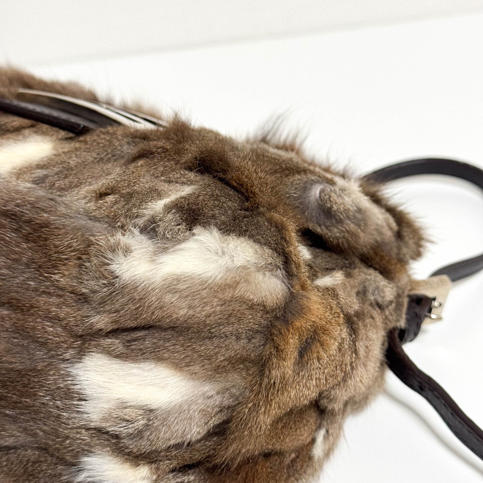 FENDI Mini Mamma Baguette Fur Shoulder Bag, in , Sold by HIVE PRELOVED - Shoulder Bags, ,