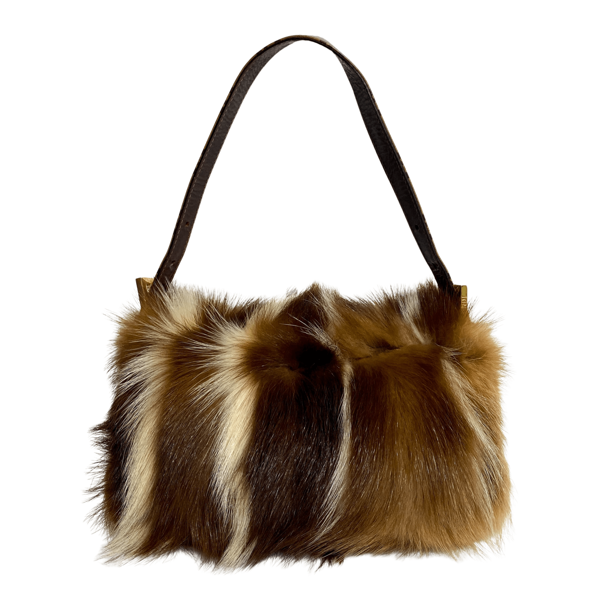 FENDI Mini Mamma Baguette Fur Shoulder Bag, in , Sold by HIVE PRELOVED - Shoulder Bags, ,