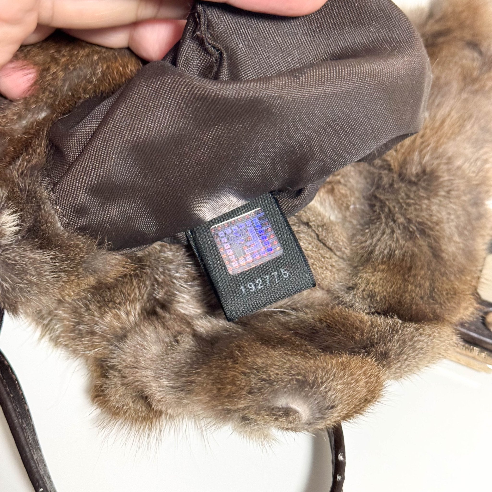 FENDI Mini Mamma Baguette Fur Shoulder Bag, in , Sold by HIVE PRELOVED - Shoulder Bags, ,