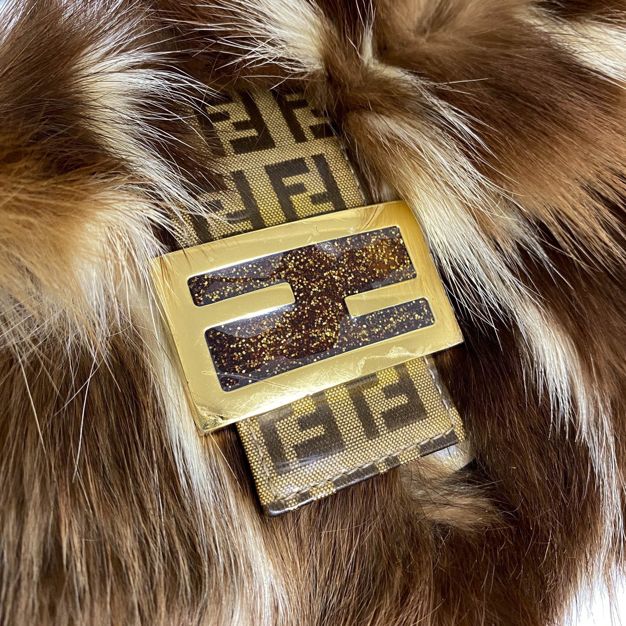 FENDI Mini Mamma Baguette Fur Shoulder Bag, in , Sold by HIVE PRELOVED - Shoulder Bags, ,