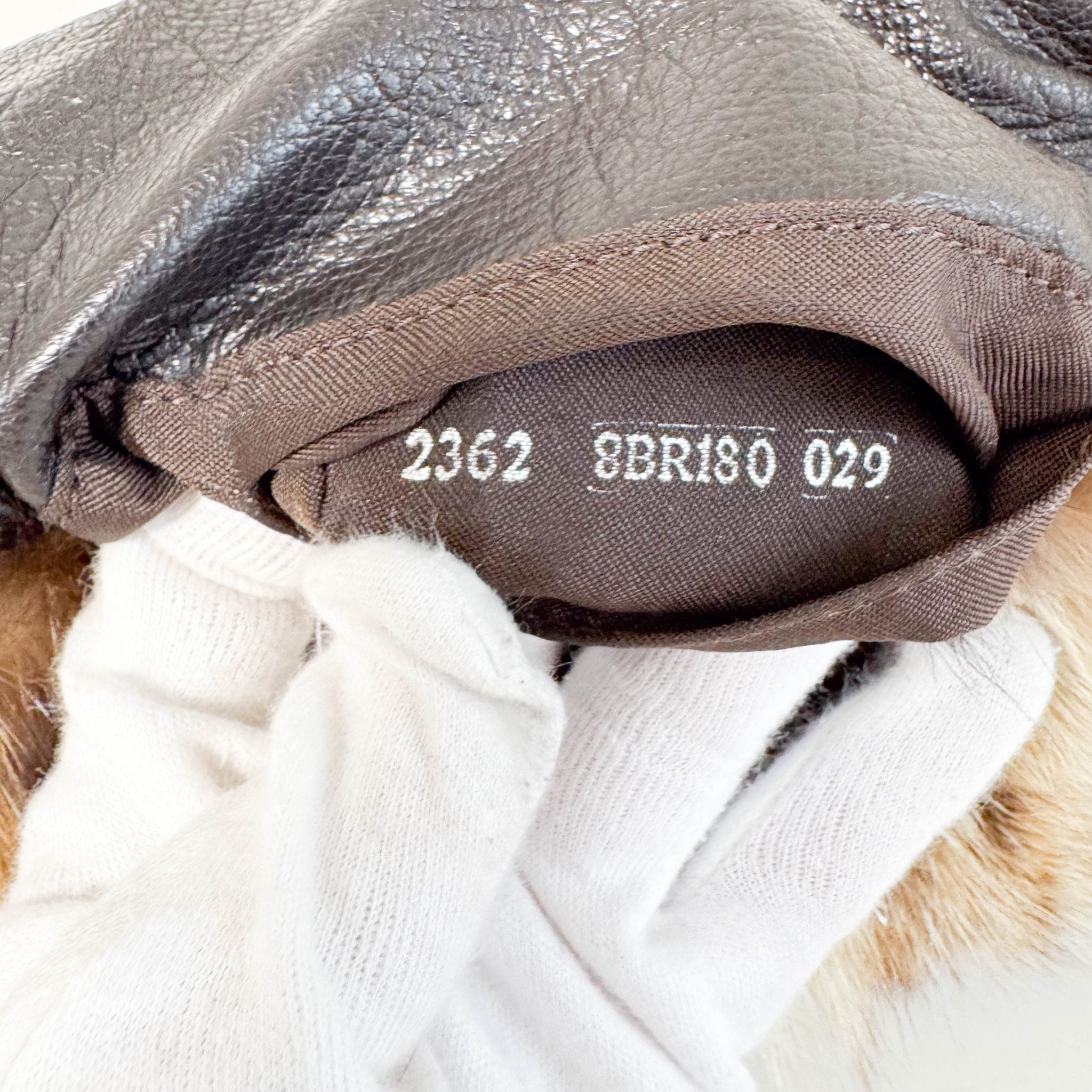 FENDI Mini Mamma Baguette Fur Shoulder Bag Rhinestone Hardware, in , Sold by HIVE PRELOVED - Handle Bags, ,