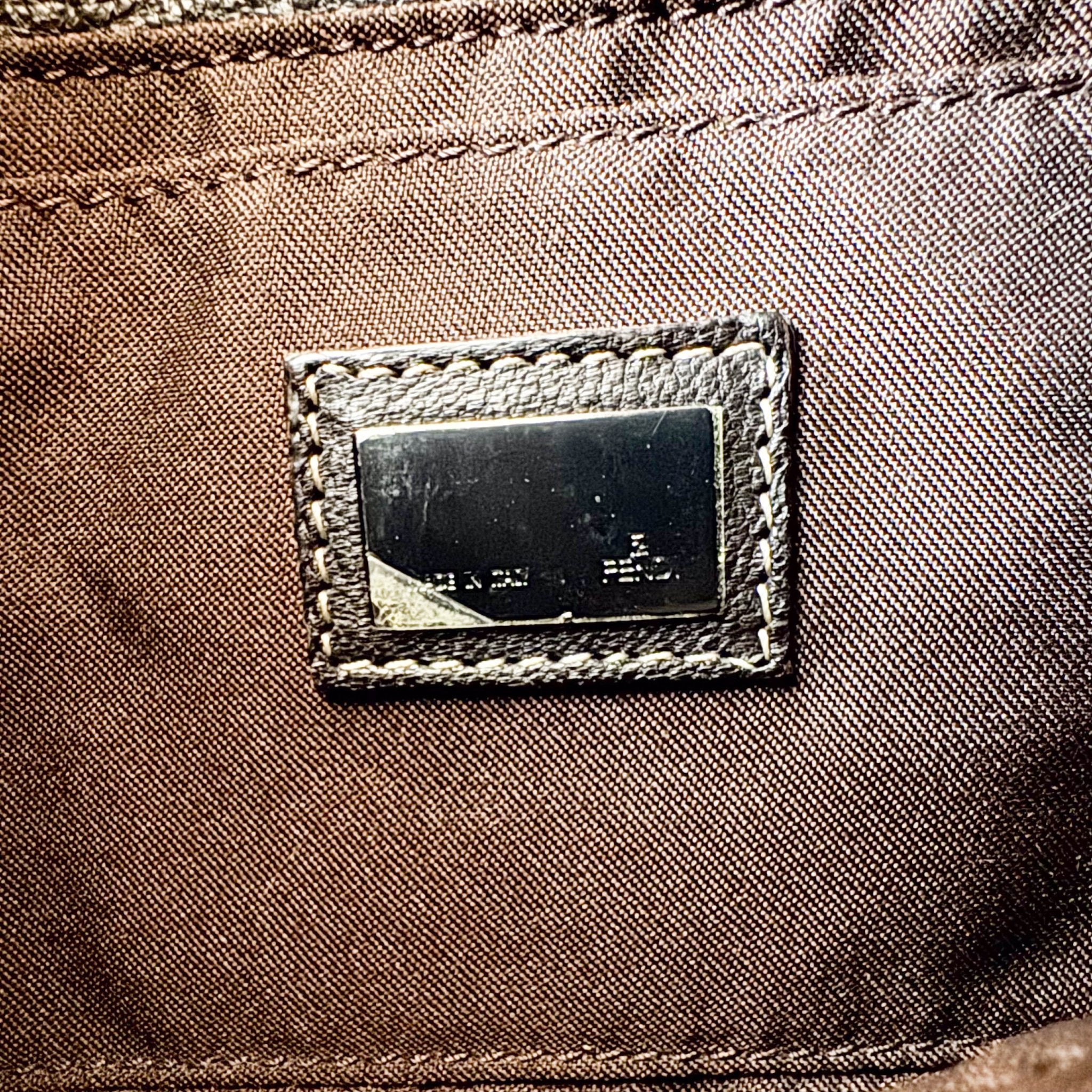 FENDI Mini Mamma Baguette Fur Shoulder Bag Rhinestone Hardware, in , Sold by HIVE PRELOVED - Handle Bags, ,