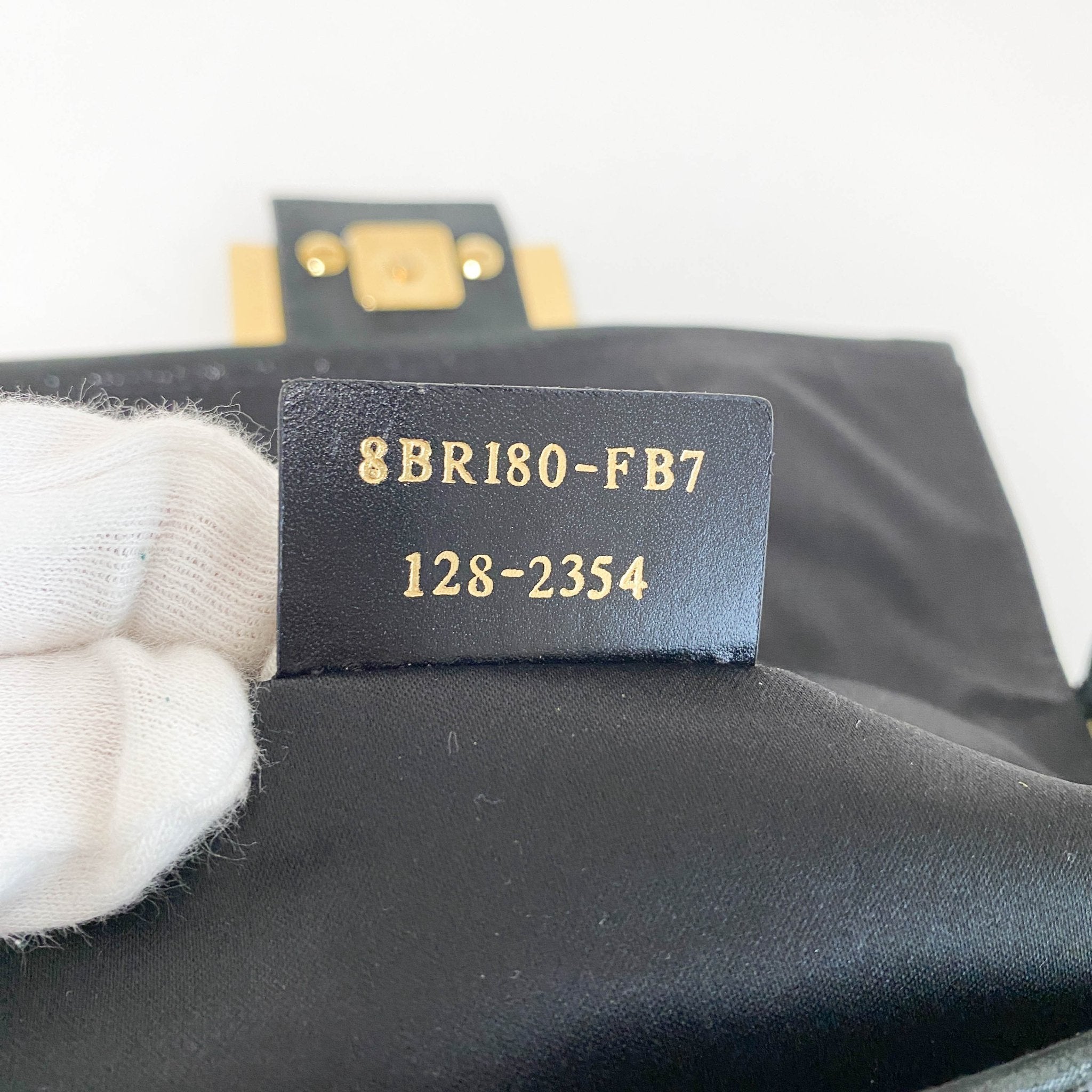 FENDI Mini Mamma Baguette Metaric Black Leather Shoulder Bag, in , Sold by HIVE PRELOVED - Mini bags, Shoulder Bags,