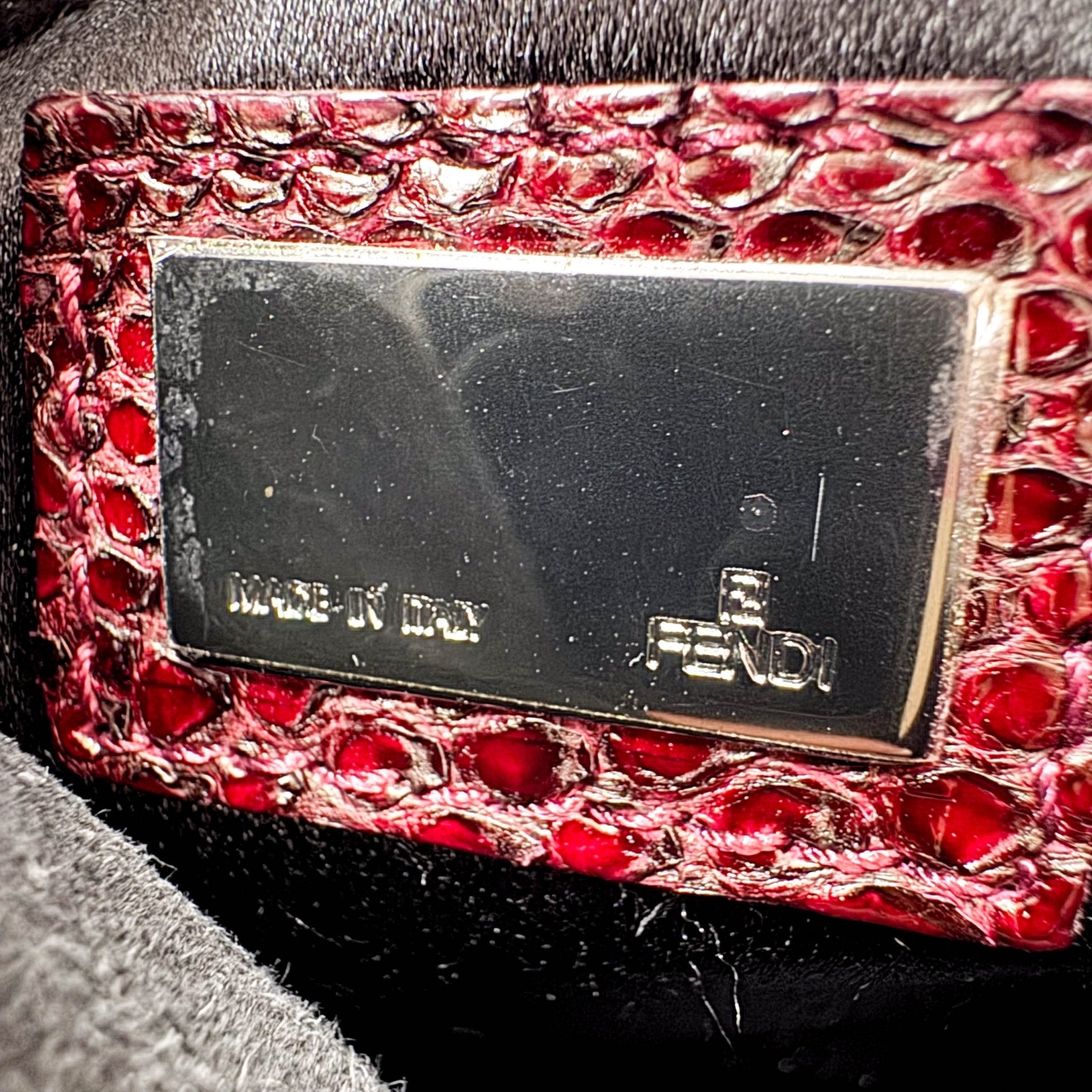 FENDI Mini Mamma Baugette Suede Beaded Shoulder Bag, in , Sold by HIVE PRELOVED - Mini bags, Shoulder Bags,