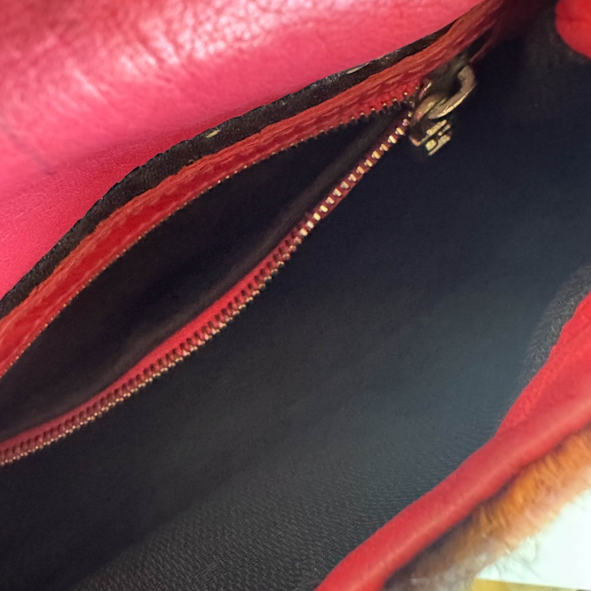 FENDI Mini Square Mamma Baguette Leopard Print Pony Hair Rhinestone Shoulder Bag, in , Sold by HIVE PRELOVED - Shoulder Bags