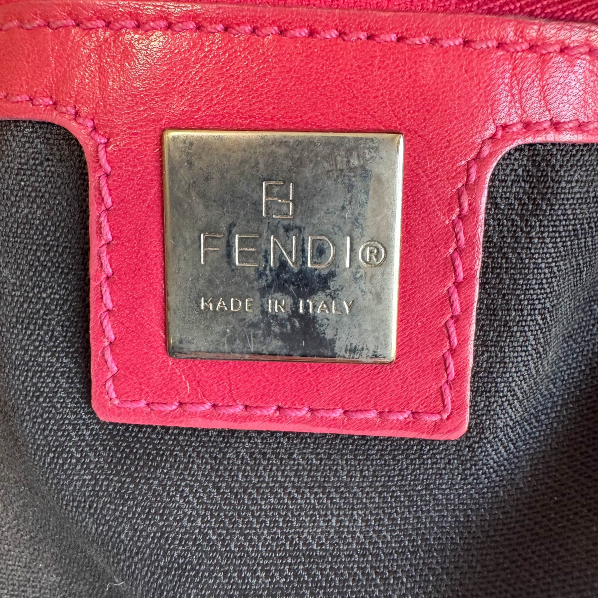 FENDI Mini Square Mamma Baguette Leopard Print Pony Hair Rhinestone Shoulder Bag, in , Sold by HIVE PRELOVED - Shoulder Bags