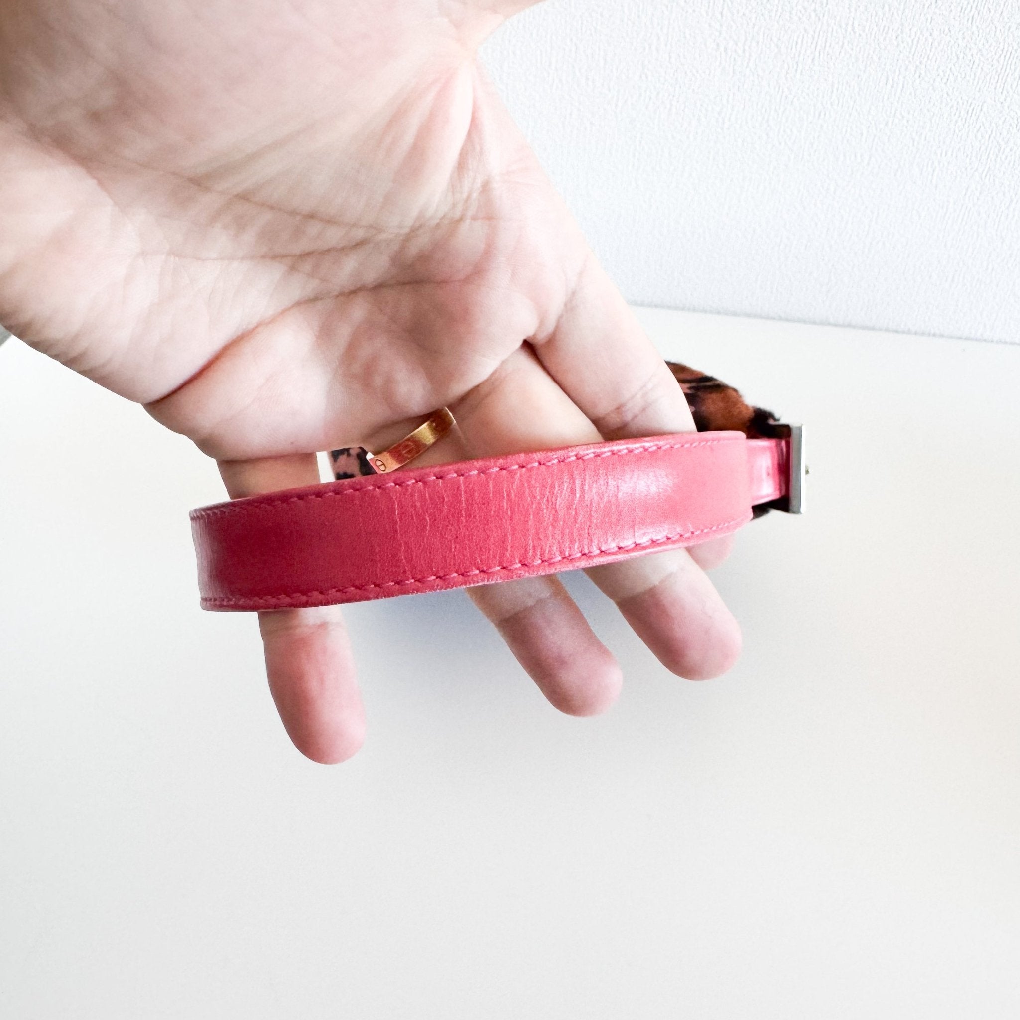 FENDI Mini Square Mamma Baguette Leopard Print Pony Hair Rhinestone Shoulder Bag, in , Sold by HIVE PRELOVED - Shoulder Bags