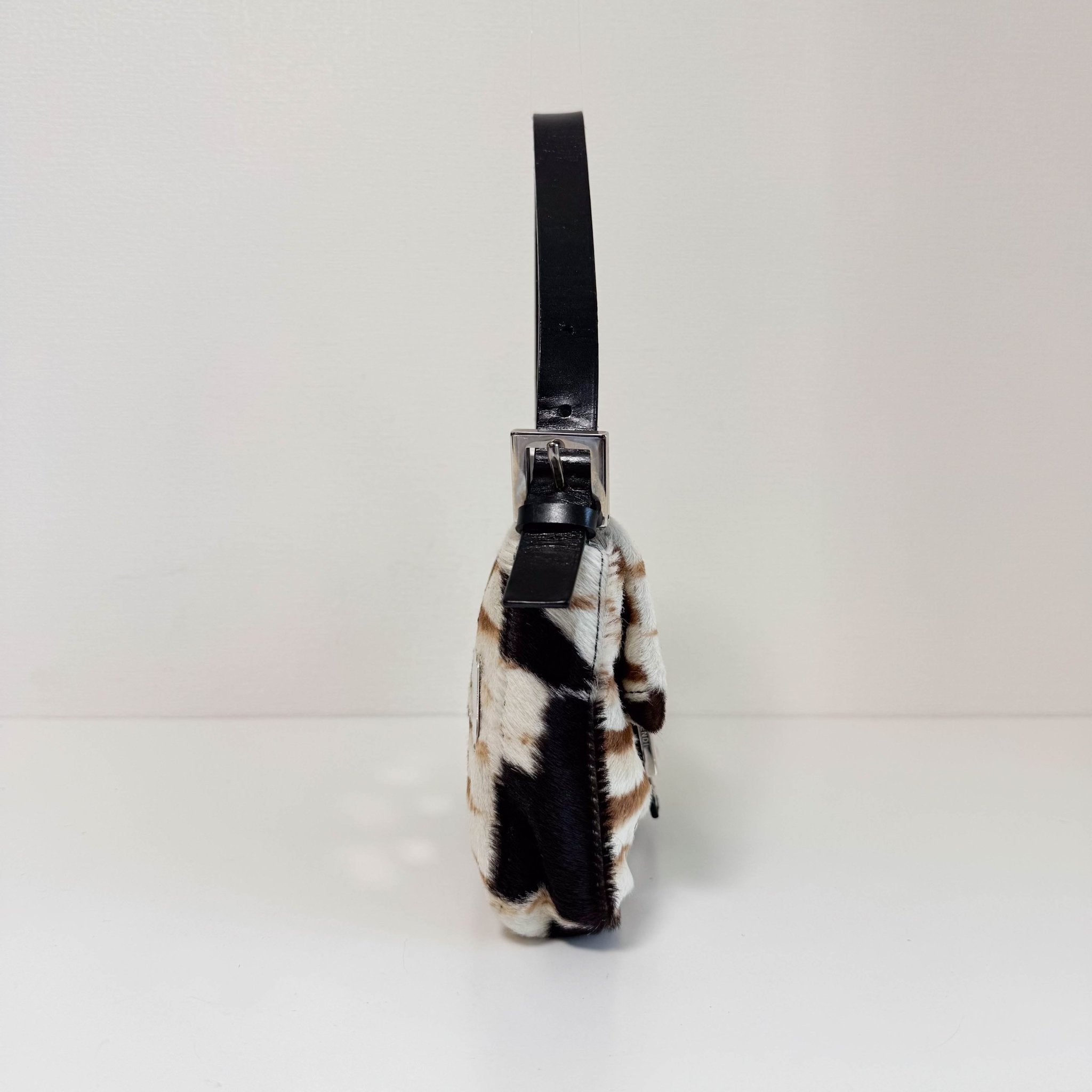 FENDI Mirror Pony Hair Baguette Shoulder Bag, in , Sold by HIVE PRELOVED - Shoulder Bags, ,