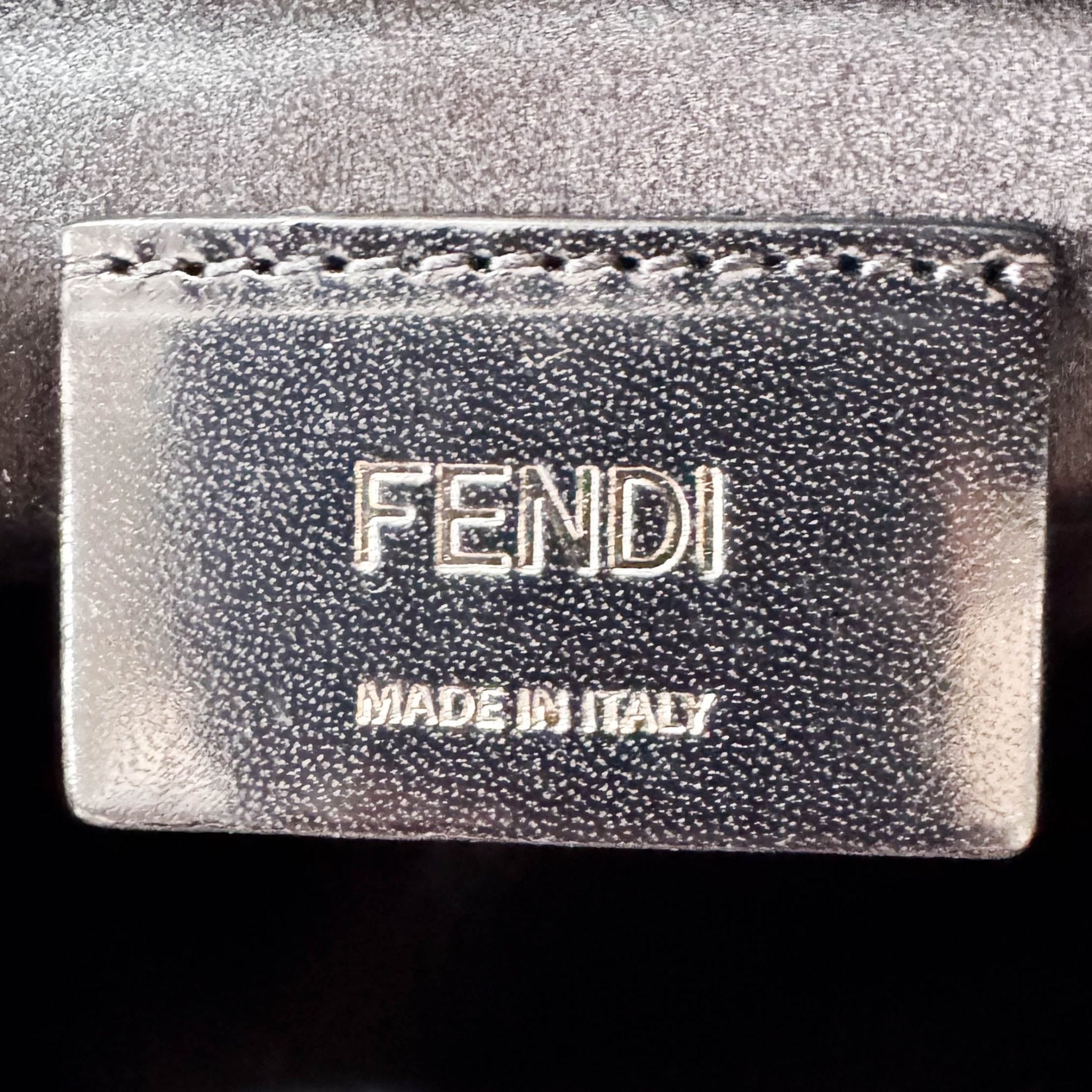 FENDI Peek - a - Boo Defender Black Satin Bag, in , Sold by HIVE PRELOVED - Clutch bags, Pouches,