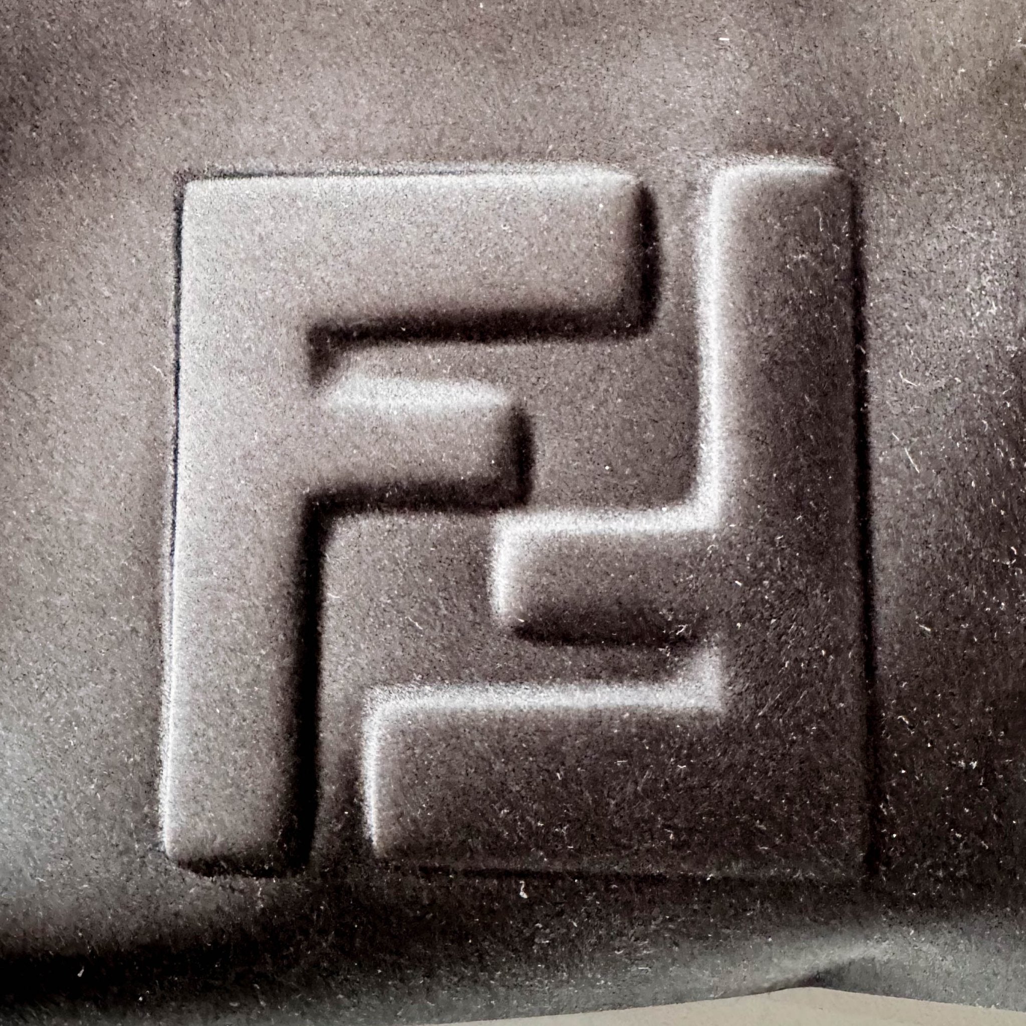 FENDI Peek - a - Boo Defender Black Satin Bag, in , Sold by HIVE PRELOVED - Clutch bags, Pouches,