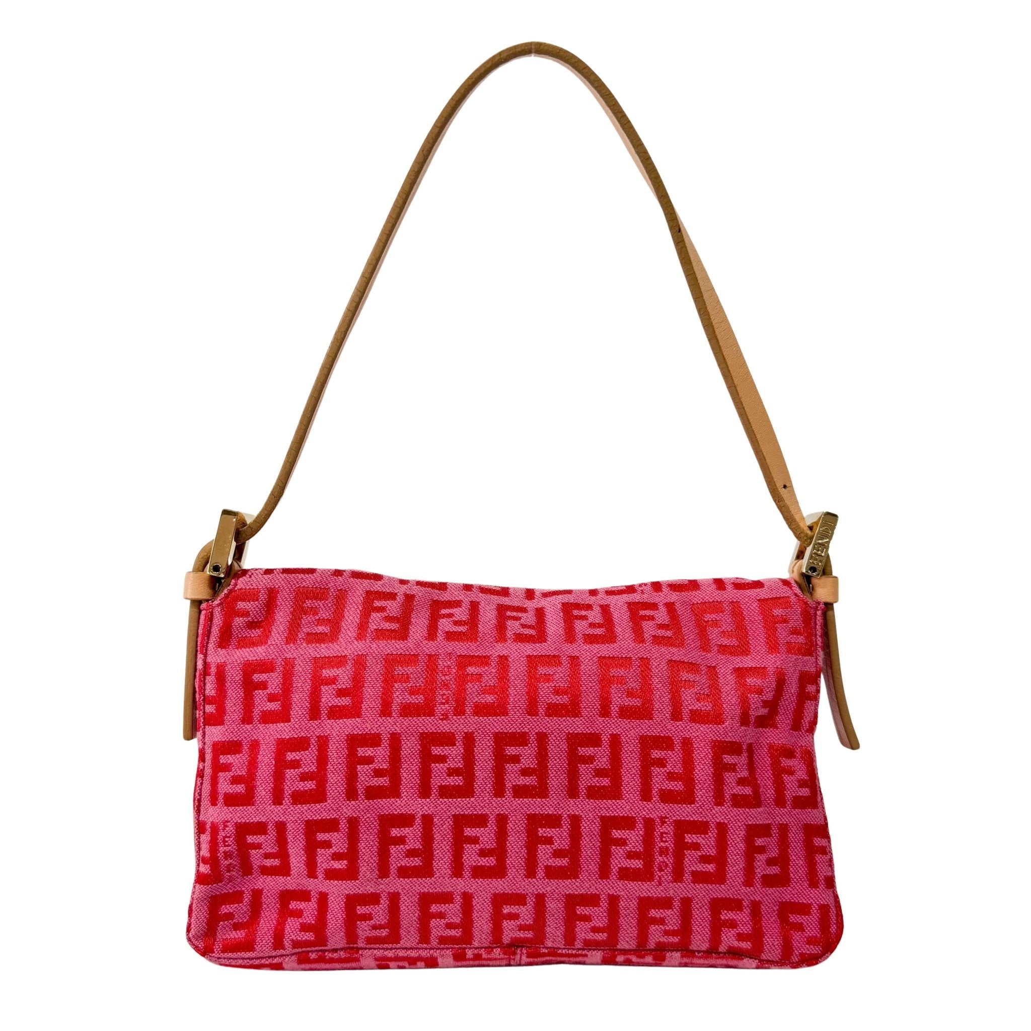 FENDI Pink Canvas Mini Baguette, in , Sold by HIVE PRELOVED - Shoulder Bags, ,