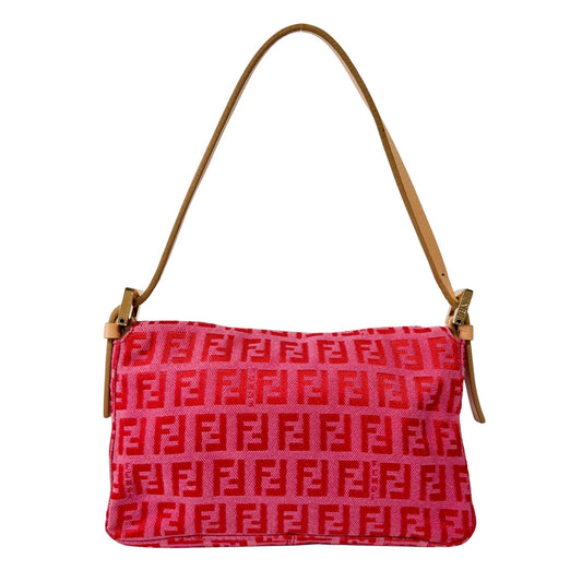 FENDI Pink Canvas Mini Baguette, in , Sold by HIVE PRELOVED - Shoulder Bags, ,