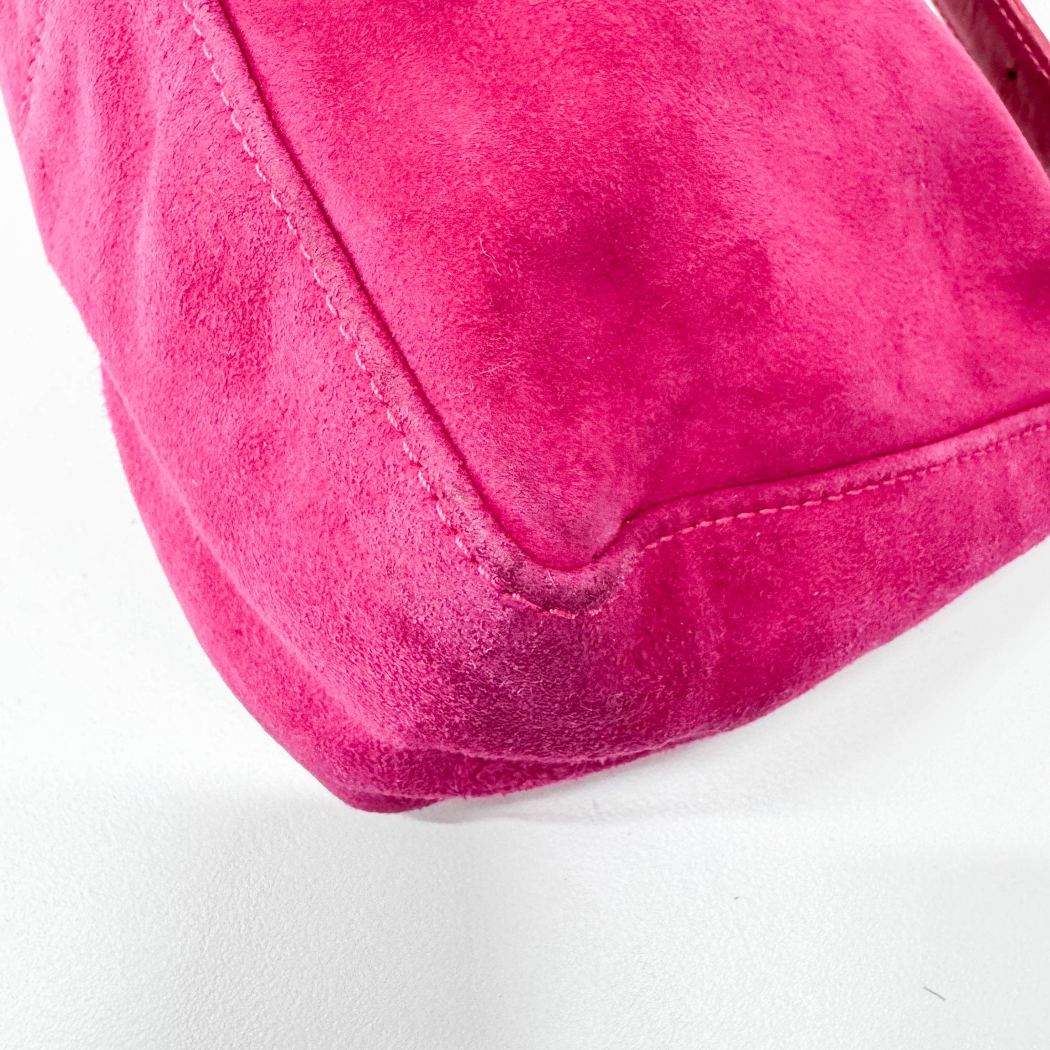 FENDI Pink Suede Pouch Bag, in , Sold by HIVE PRELOVED - Mini bags, ,