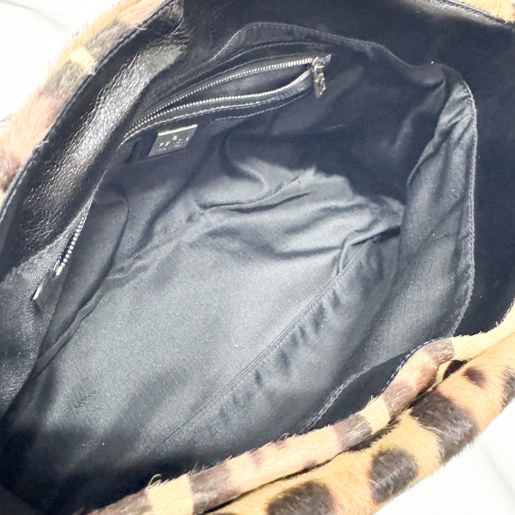 FENDI Pony Hair Leopard Print Shoulder Bag, in , Sold by HIVE PRELOVED - Shoulder Bags, ,